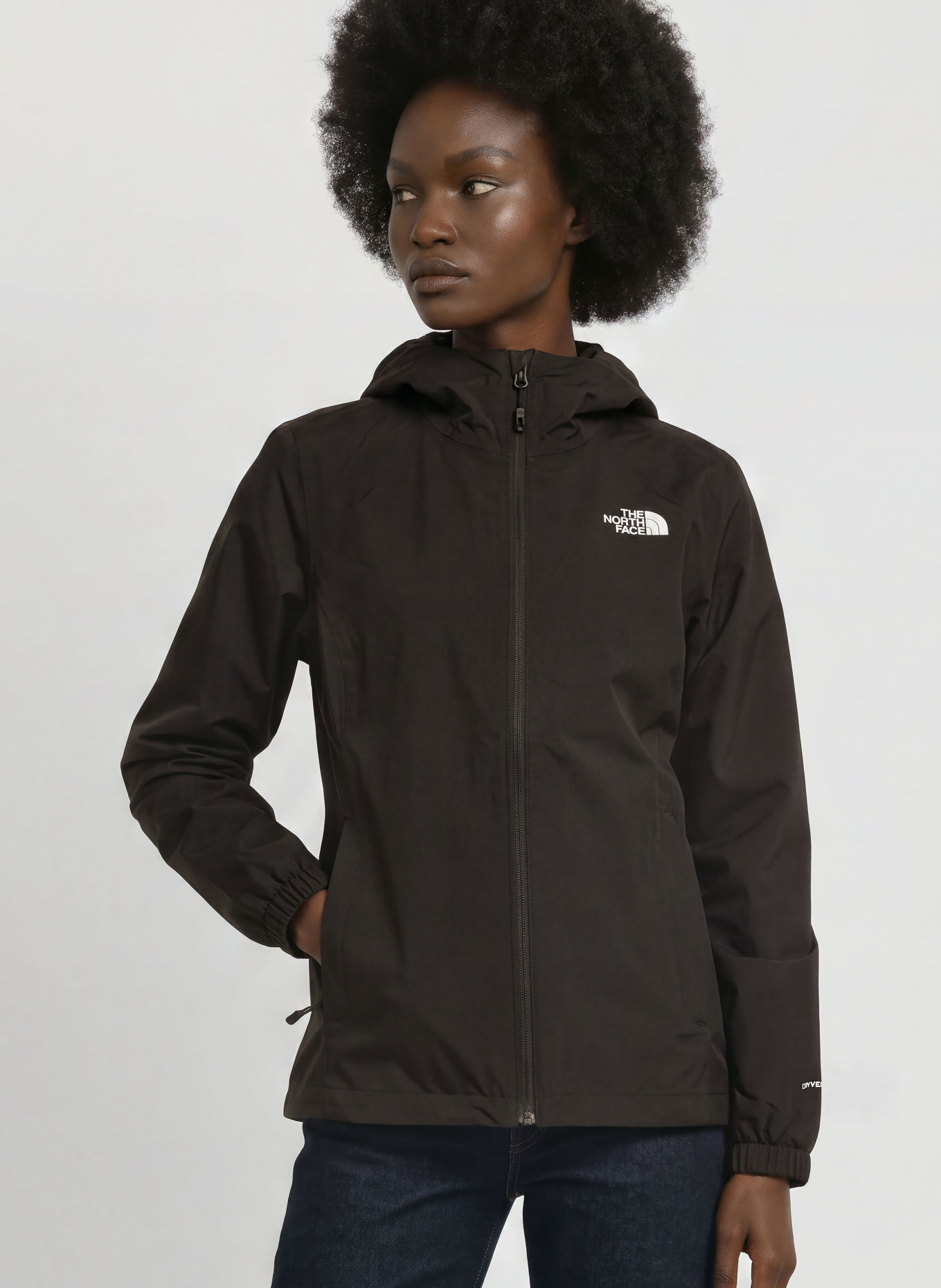 THE NORTH FACE Functionele jas QUEST MONO: ZWART
