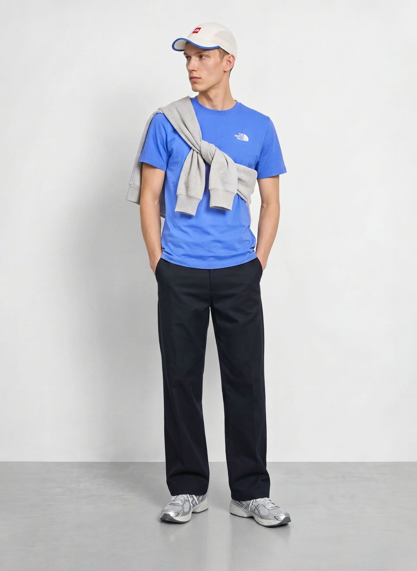 THE NORTH FACE T-Shirt EVOLUTION BOX: BLAU
