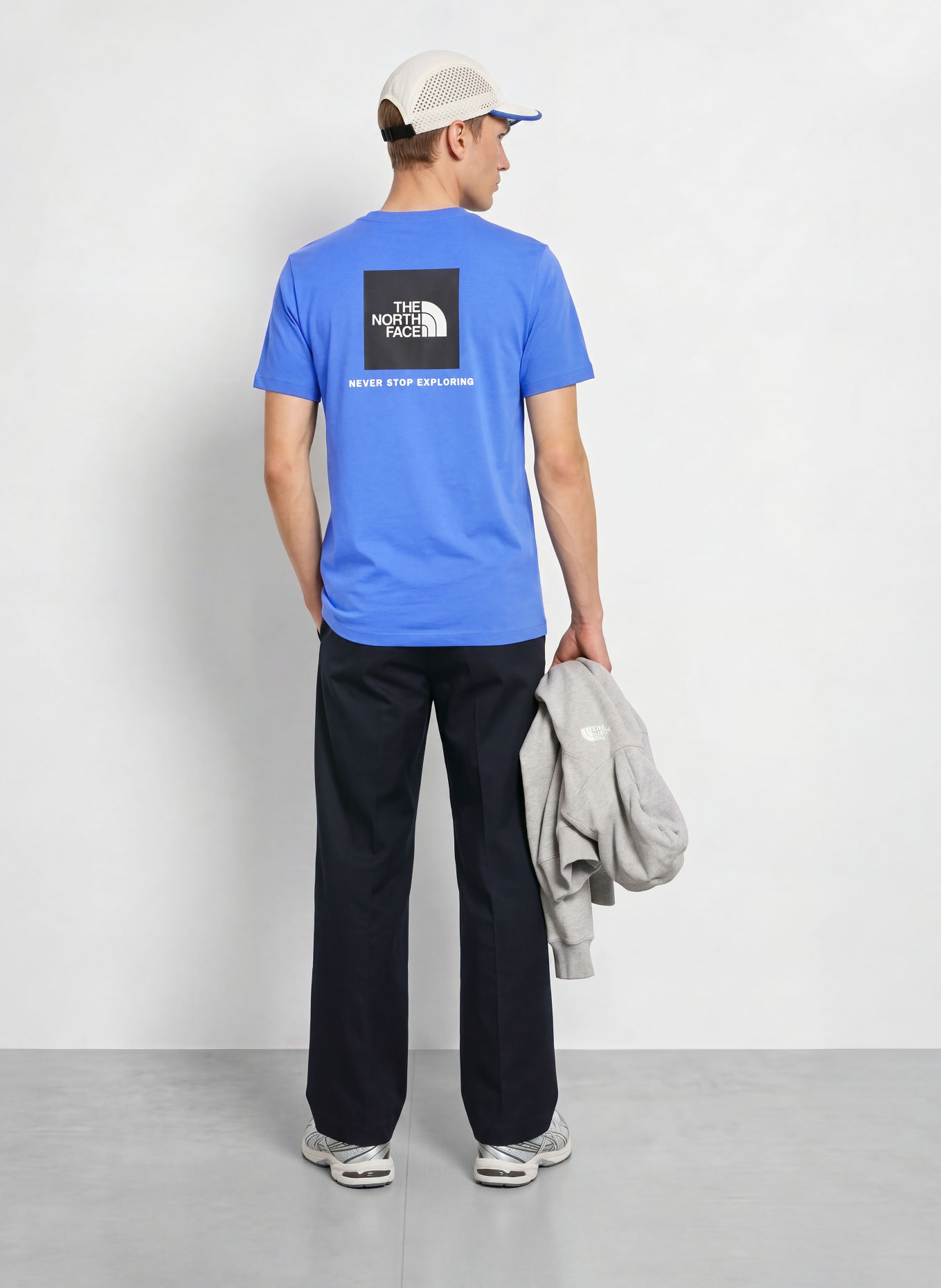THE NORTH FACE T-Shirt EVOLUTION BOX: BLAU