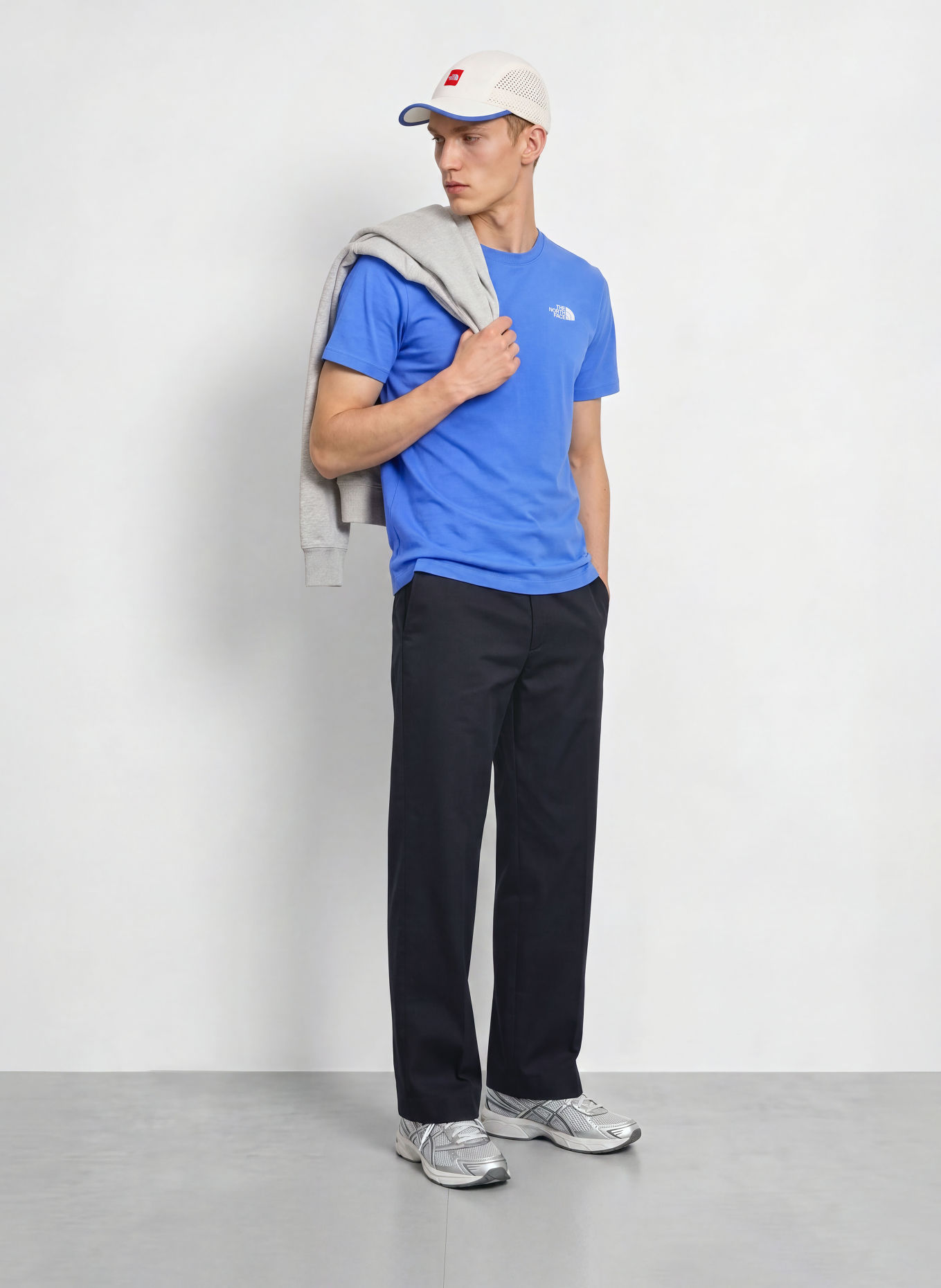 THE NORTH FACE T-Shirt EVOLUTION BOX: BLAU