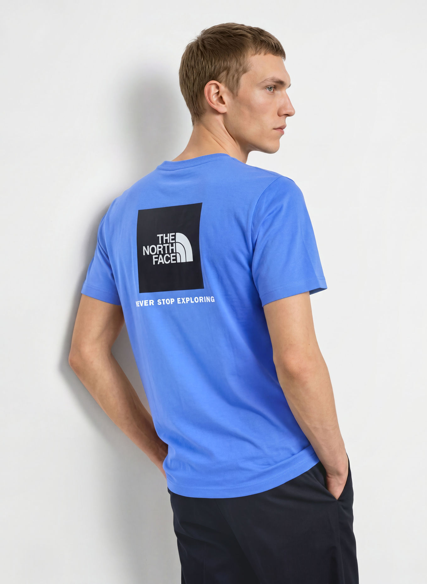 THE NORTH FACE T-Shirt EVOLUTION BOX: BLAU