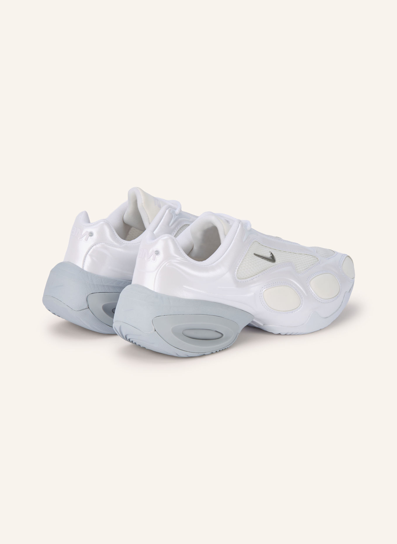 Nike AIR MAX MUSE Sneakers: WHITE / SILVER / CREAM
