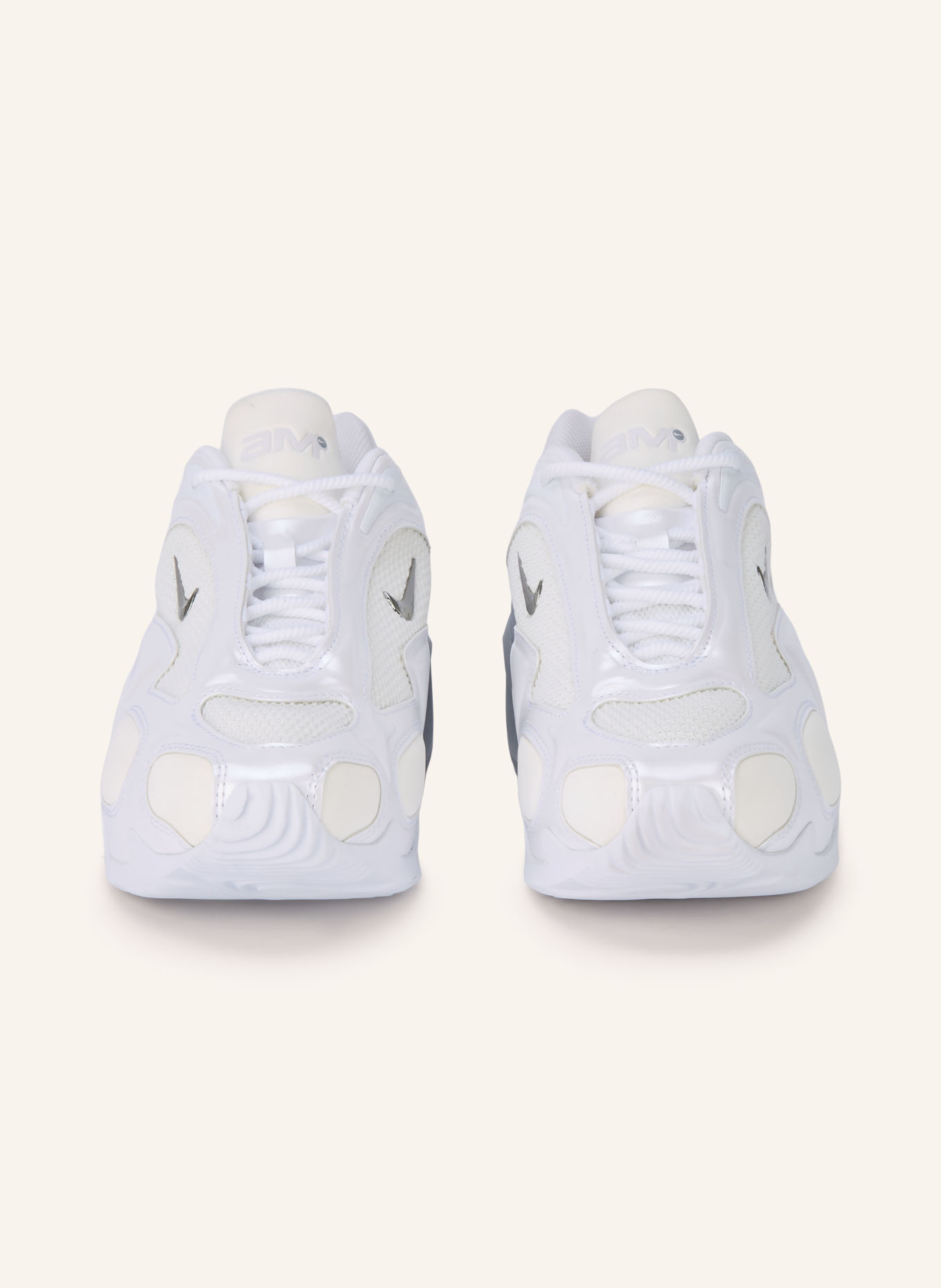 Nike AIR MAX MUSE Sneakers: WHITE / SILVER / CREAM