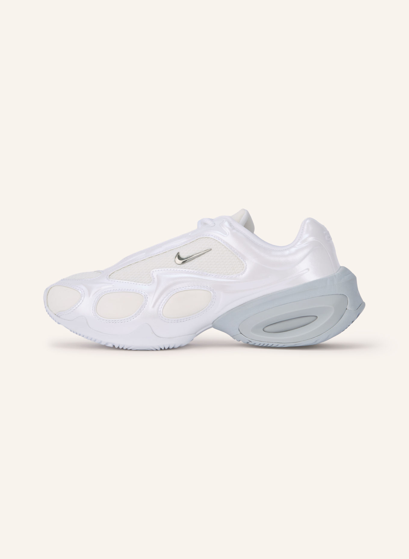 Nike AIR MAX MUSE Sneakers: WHITE / SILVER / CREAM