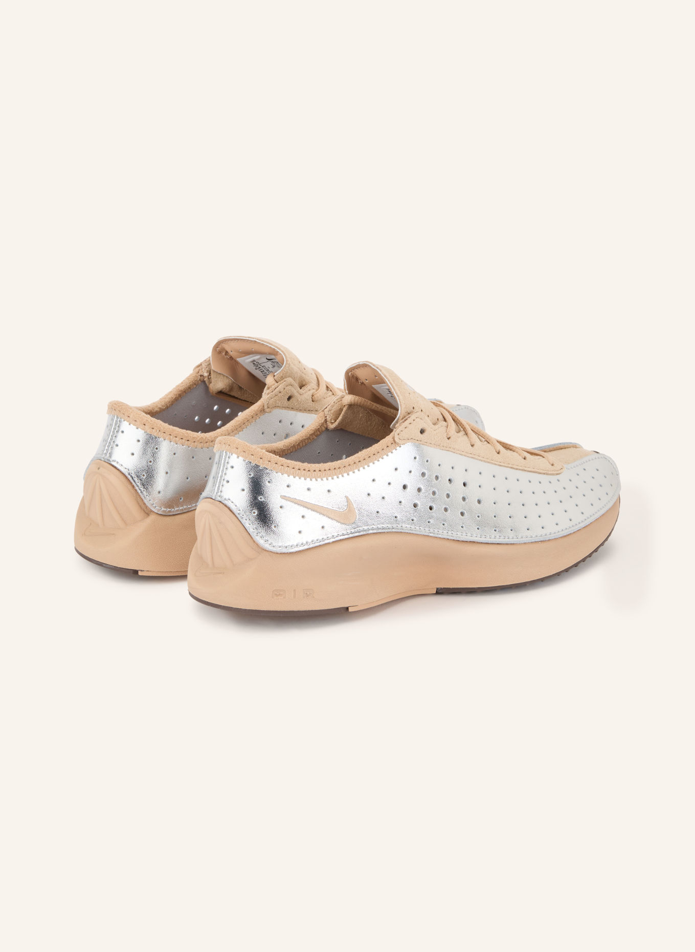 Nike Sneaker AIR SUPERFLY: SILBER / HELLBRAUN