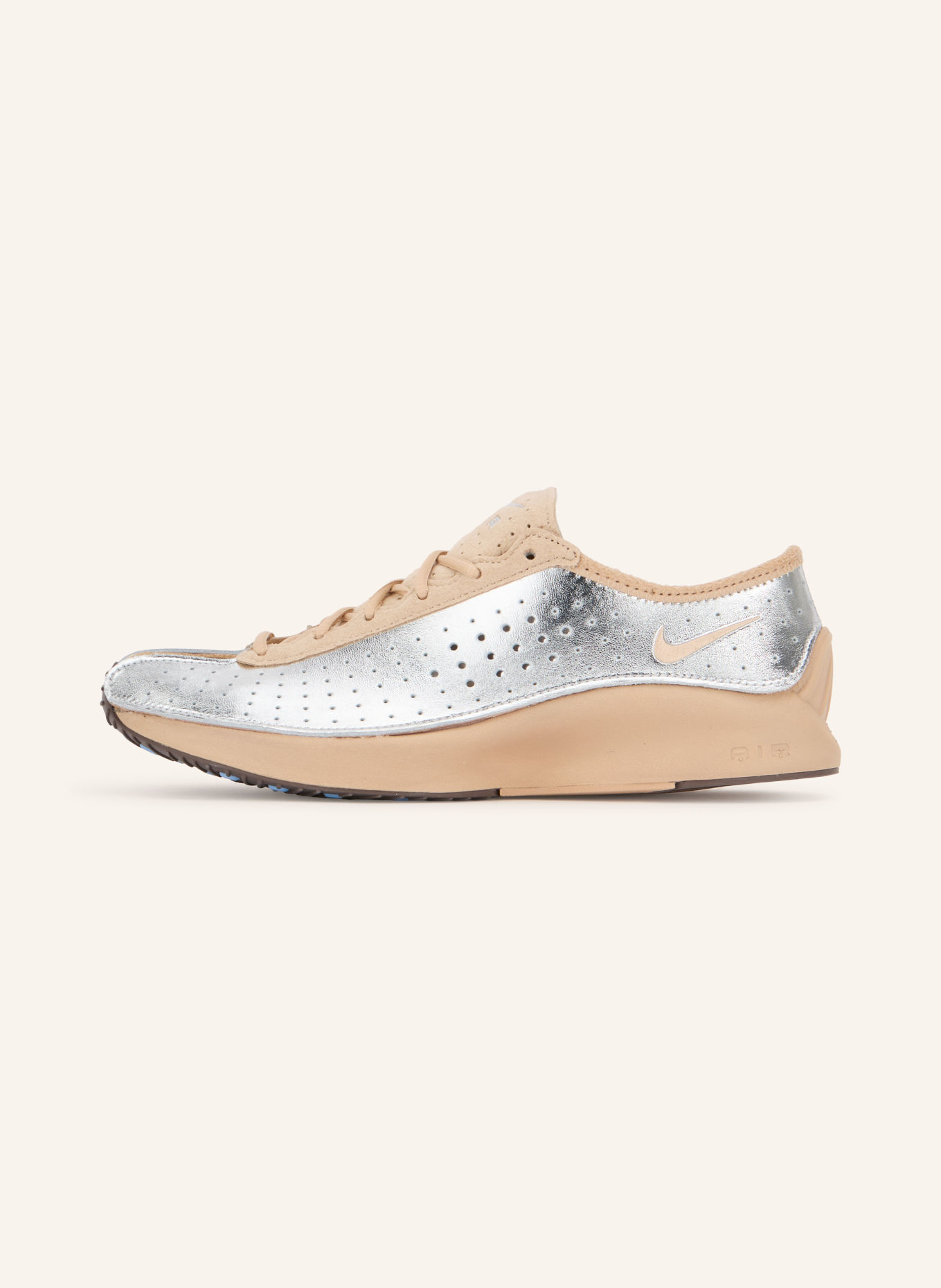 Nike Sneaker AIR SUPERFLY: SILBER / HELLBRAUN