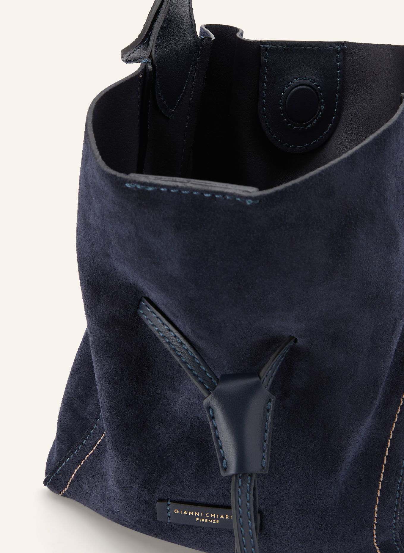 GIANNI CHIARINI Tas SIENNA: DONKERBLAUW