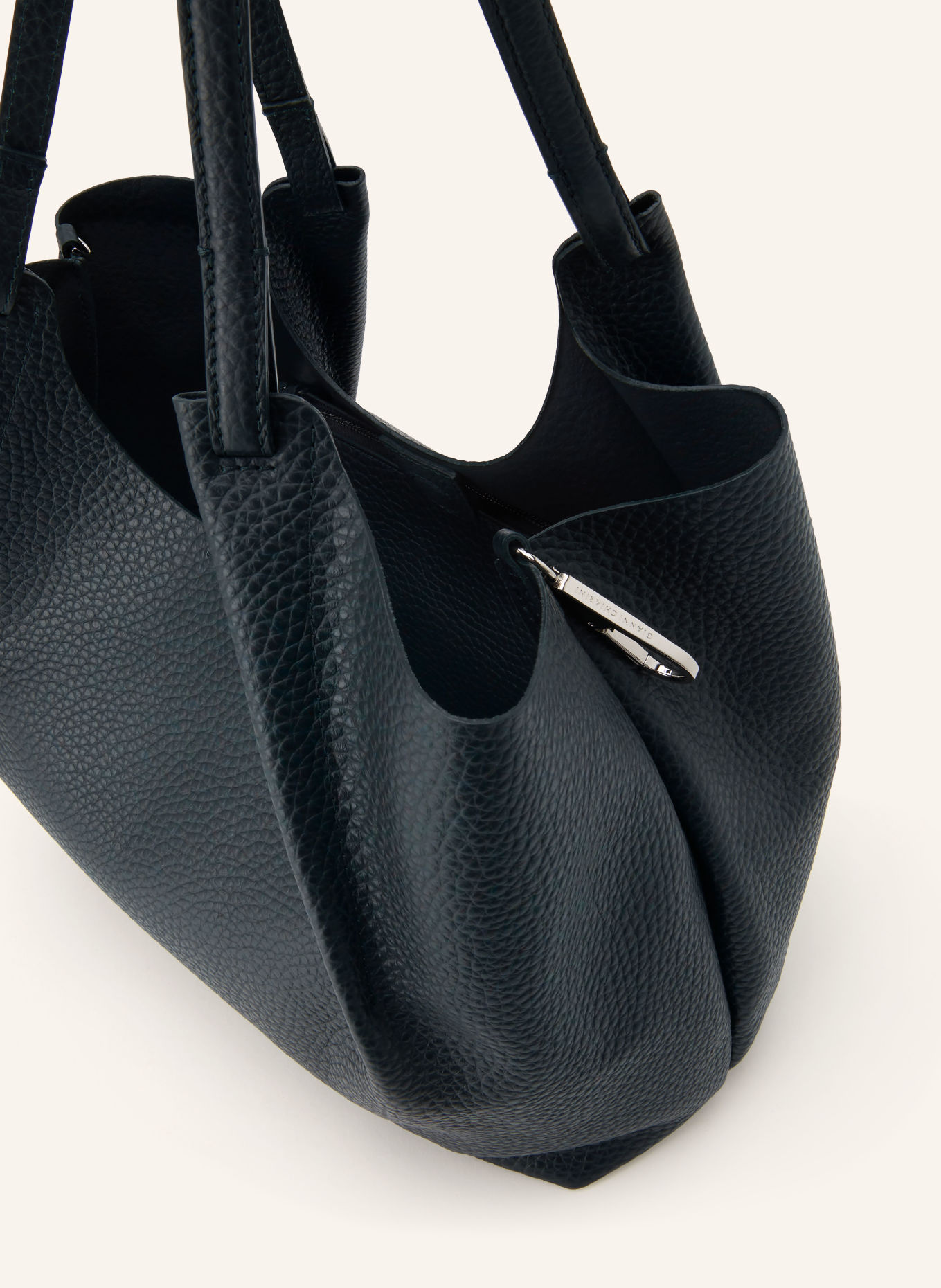 GIANNI CHIARINI Sac cabas DUA XL avec pochette: GROEN