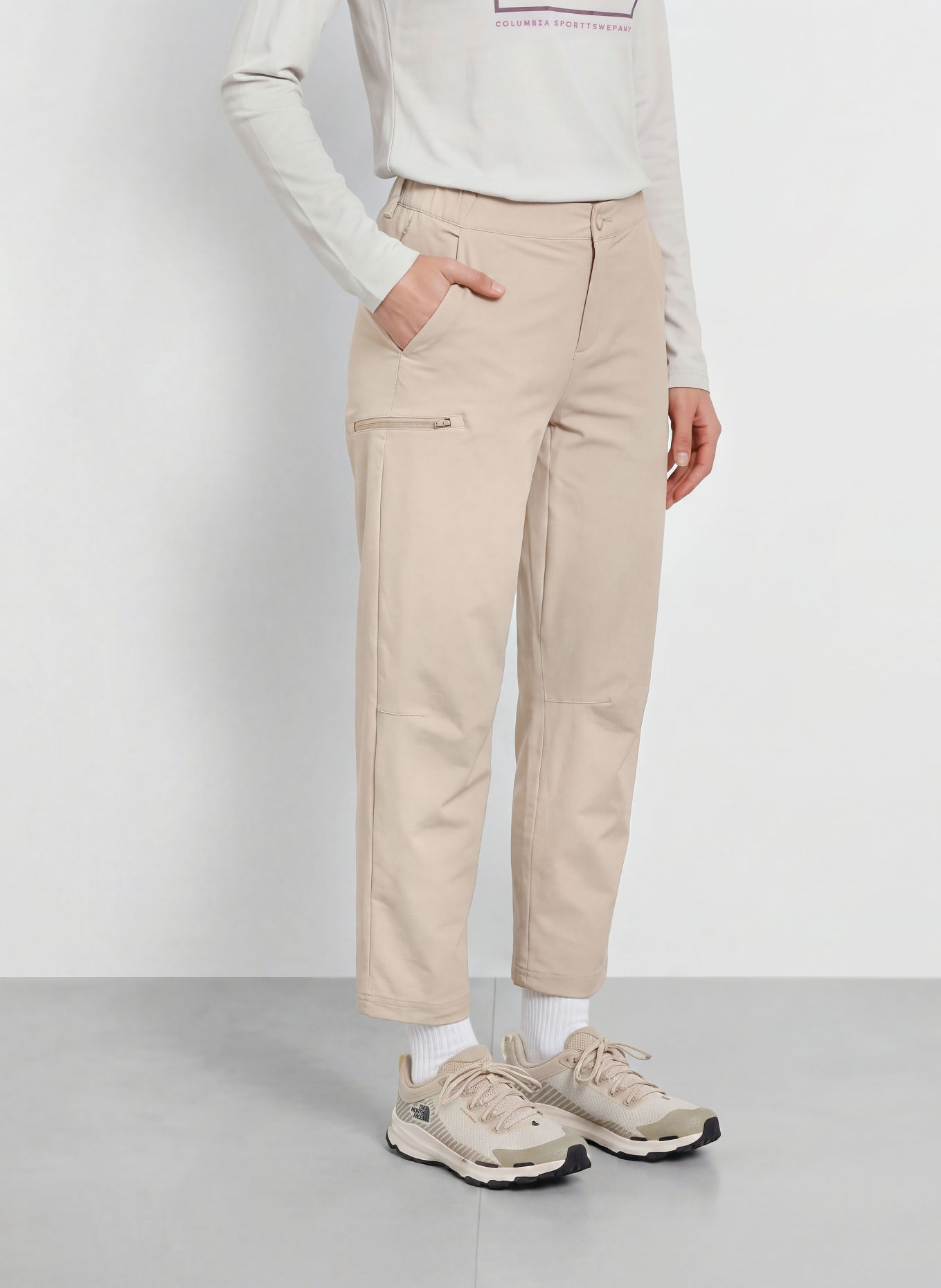 Columbia Pantaloni de trekking SHALE RIDGE™: BEJ