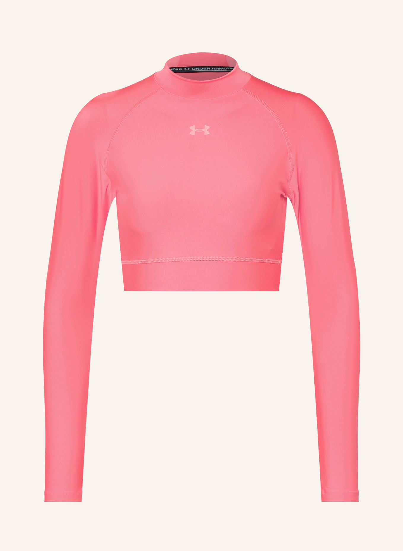 UNDER ARMOUR Cropped-Funktionsshirt HEATGEAR®: PINK