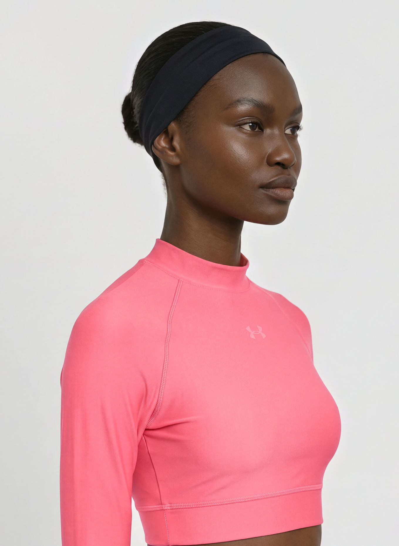 UNDER ARMOUR Cropped-Funktionsshirt HEATGEAR®: PINK