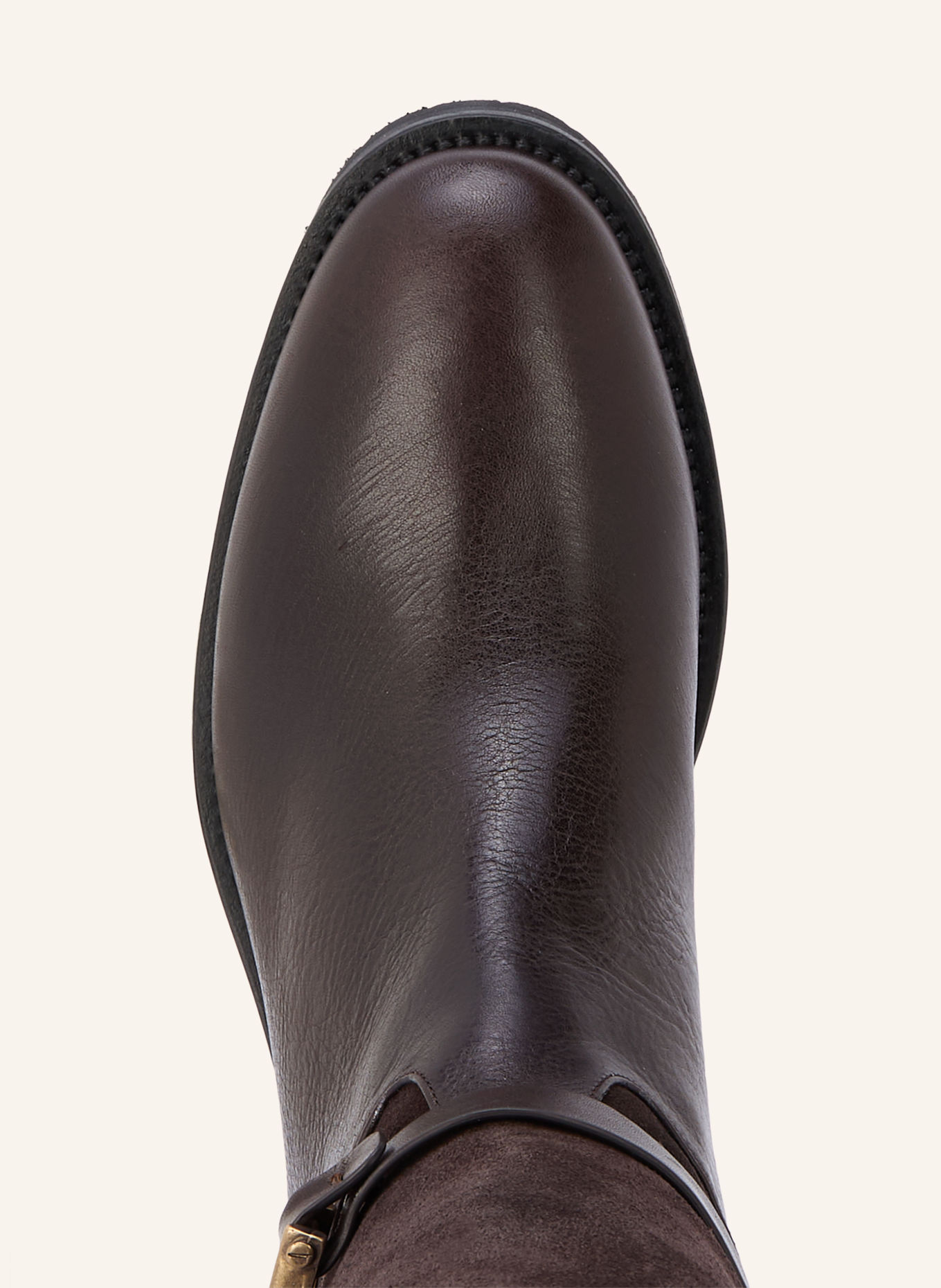 ROBERTO FESTA Boots NIA: DARK BROWN / GOLD