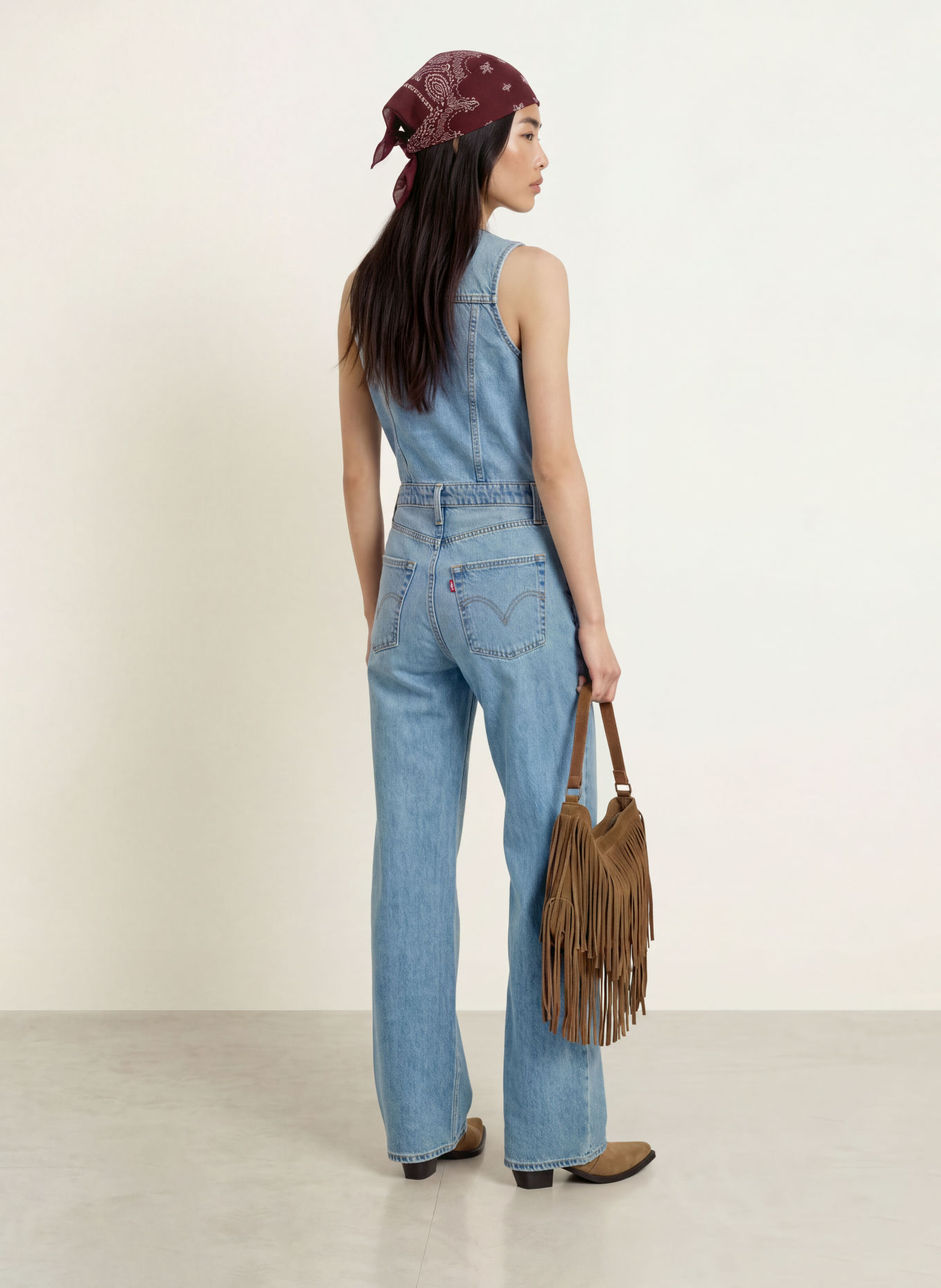 Levi's® Jeans-Jumpsuit: 01 Med Indigo - Worn In