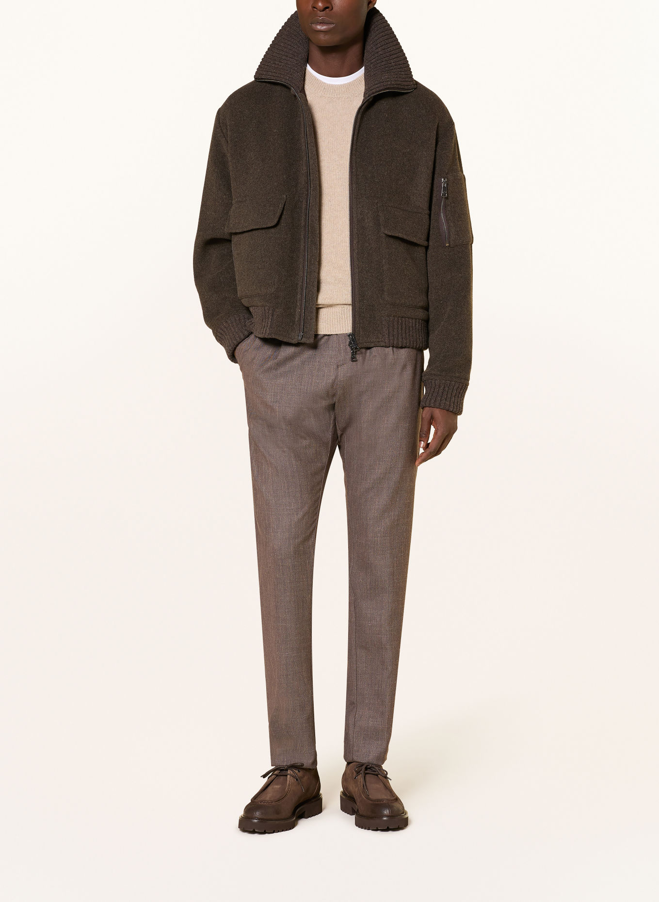 PAUL & SHARK Chino extra slim fit: TAUPE