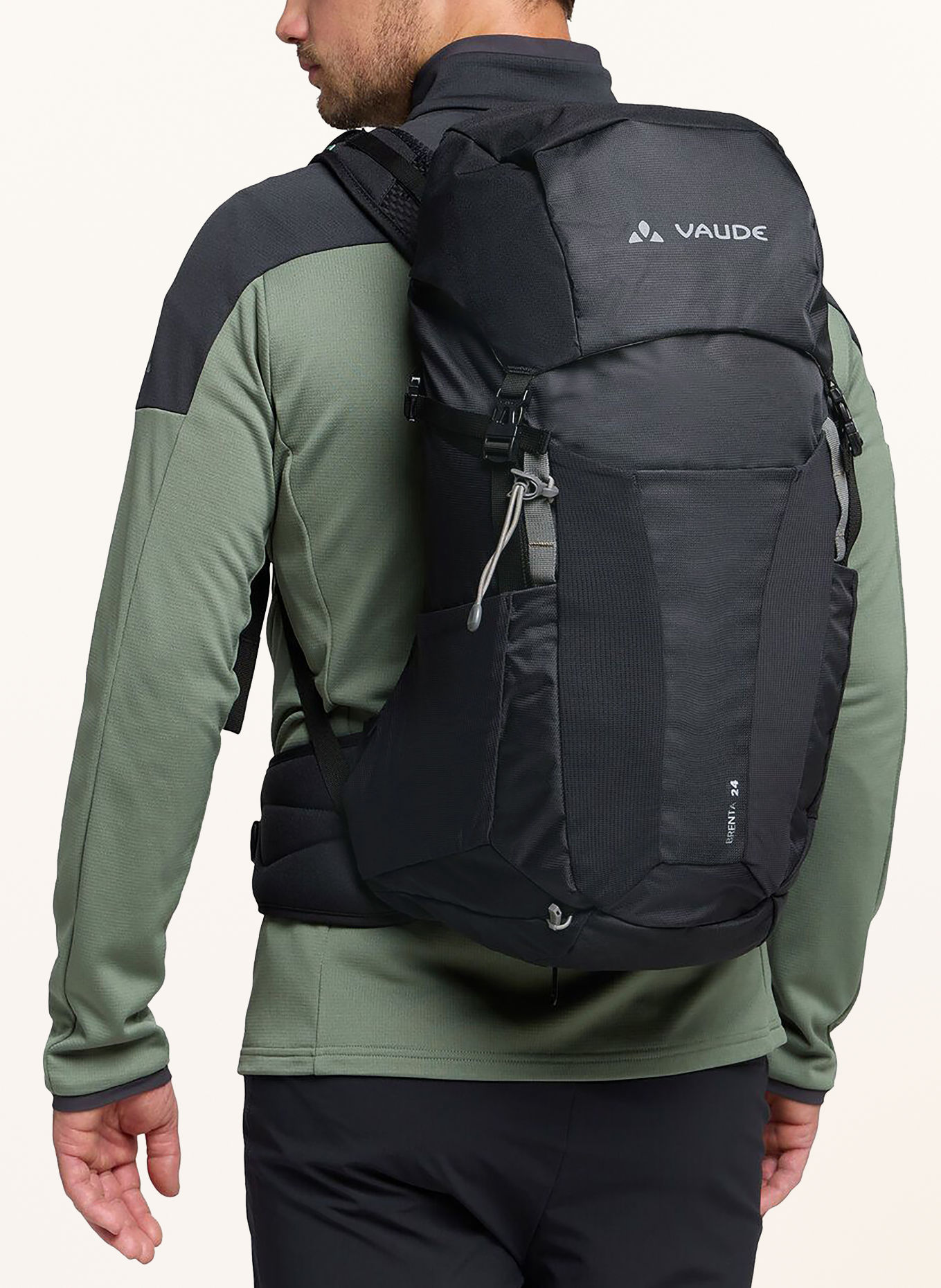 VAUDE BRENTA 24 l backpack: BLACK