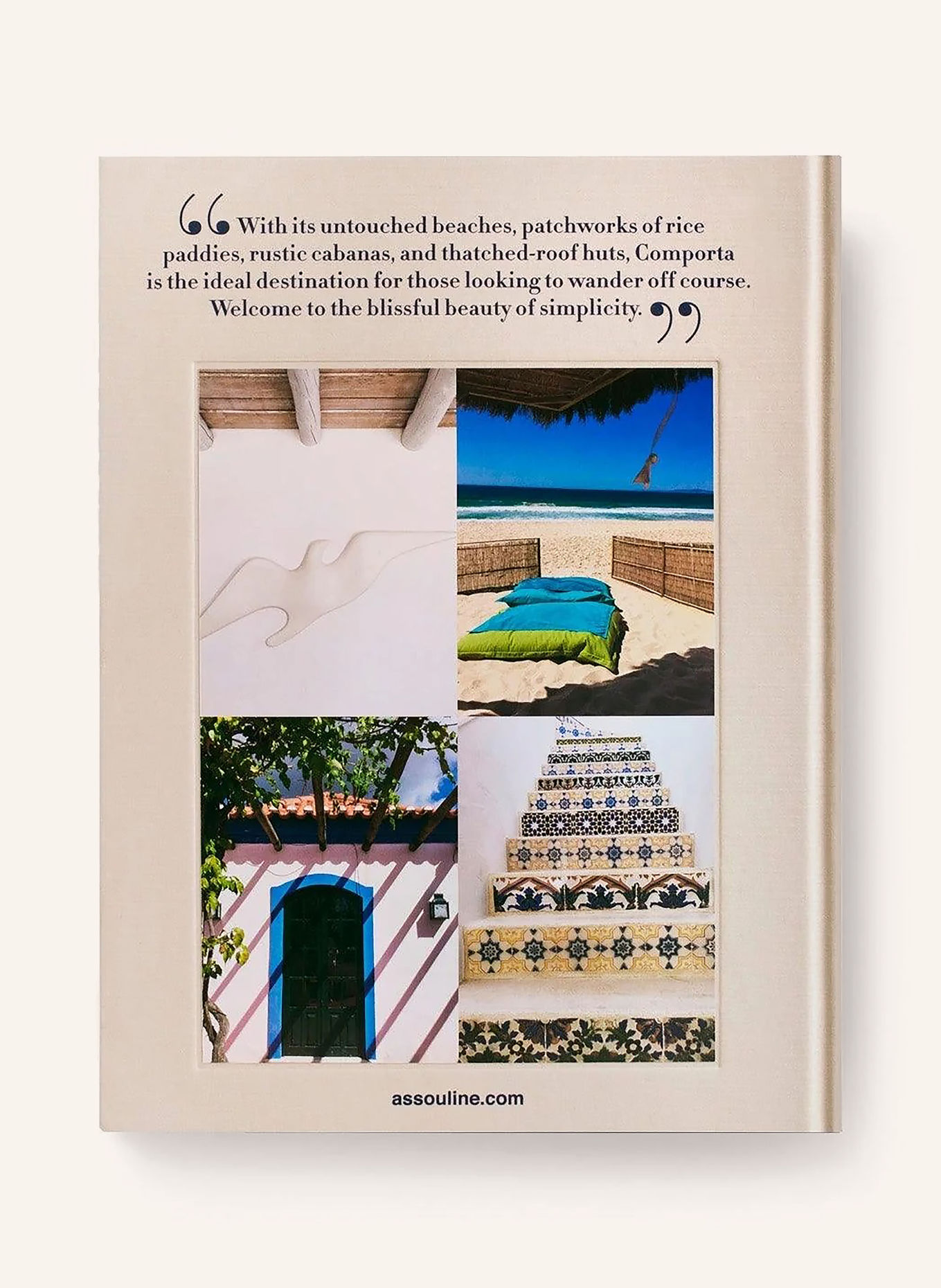 ASSOULINE Book: COMPORTA BLISS: BEIGE / BLUE / WHITE