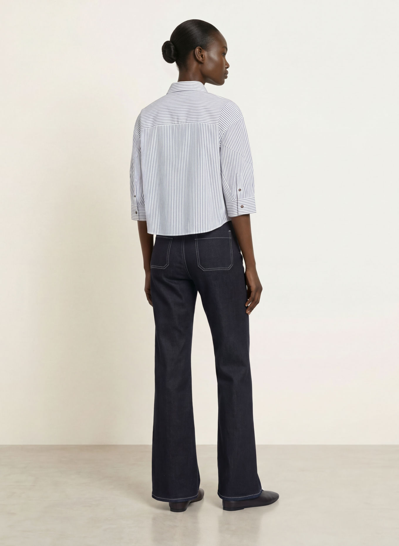 REISS Flared Jeans SAKURA: 30 INDIGO BLUE