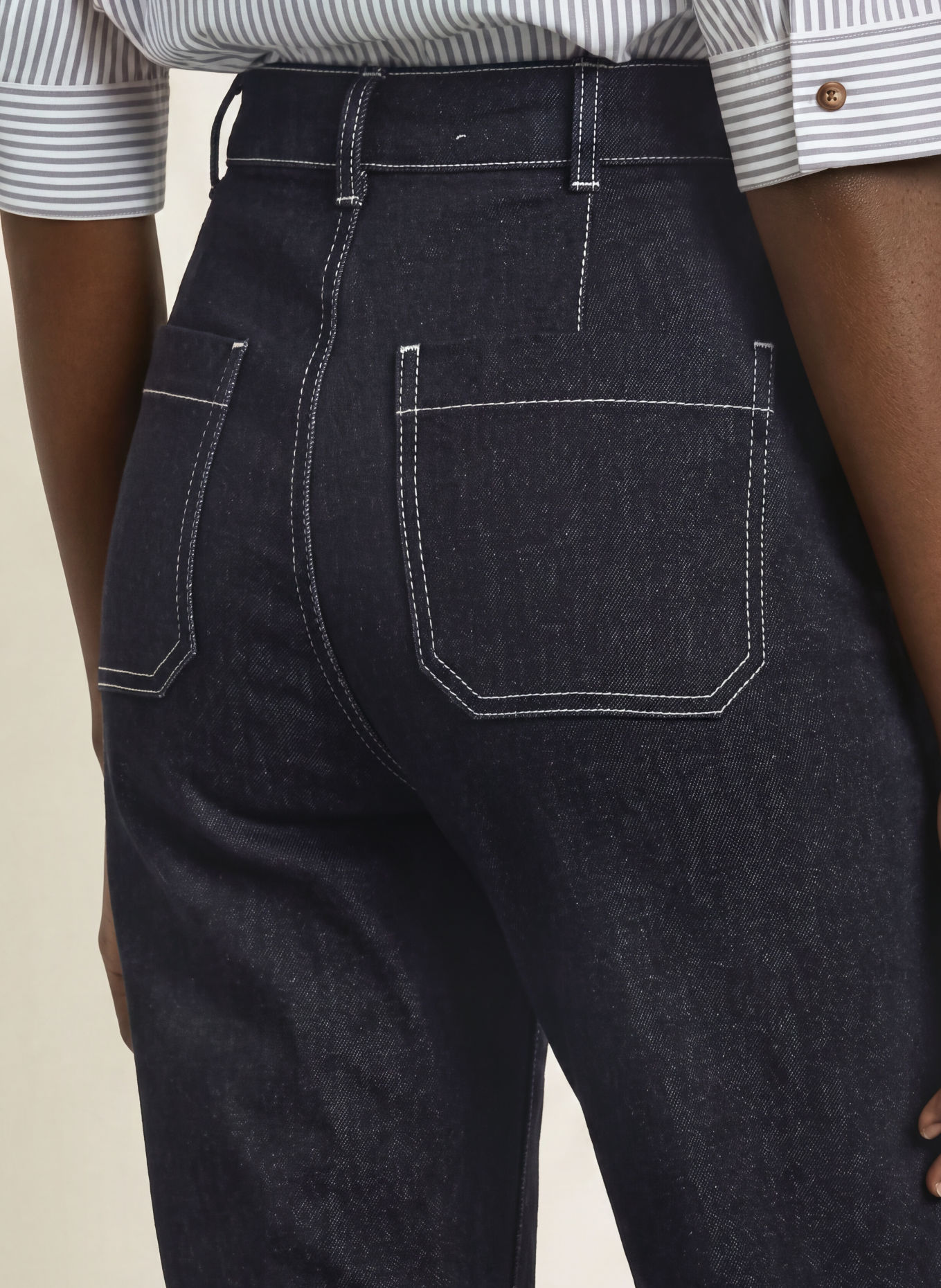 REISS Flared Jeans SAKURA: 30 INDIGO BLUE