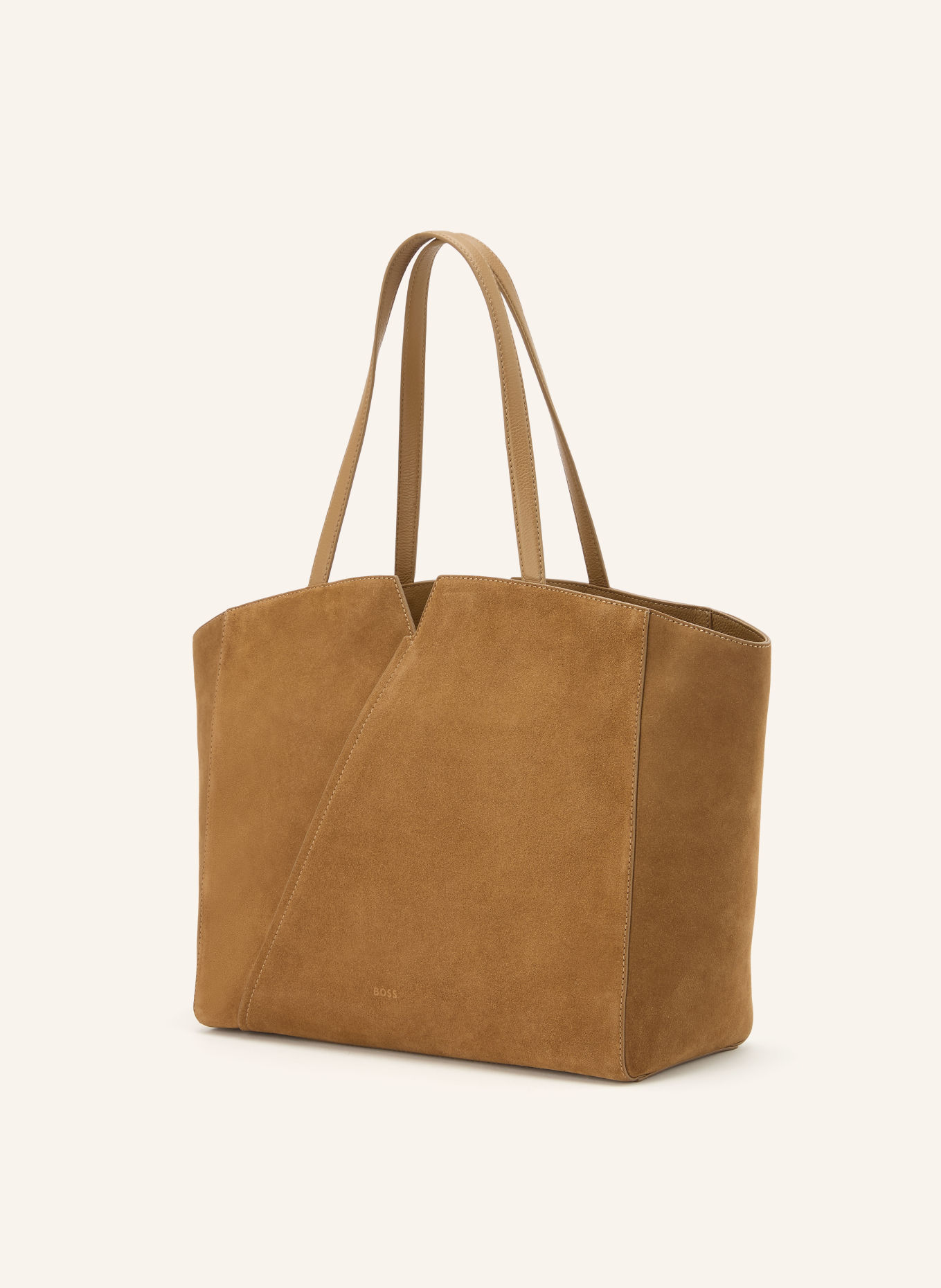 BOSS Shopper REVERS: BEIGE / GOUD