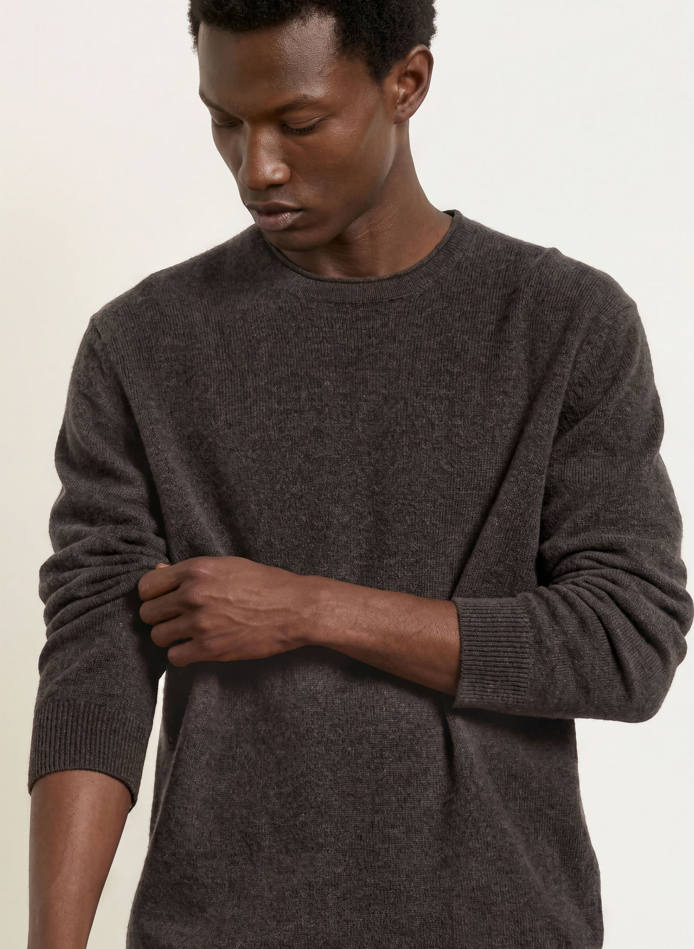 NN.07 Pull SAMMY: MARRON FONCÉ