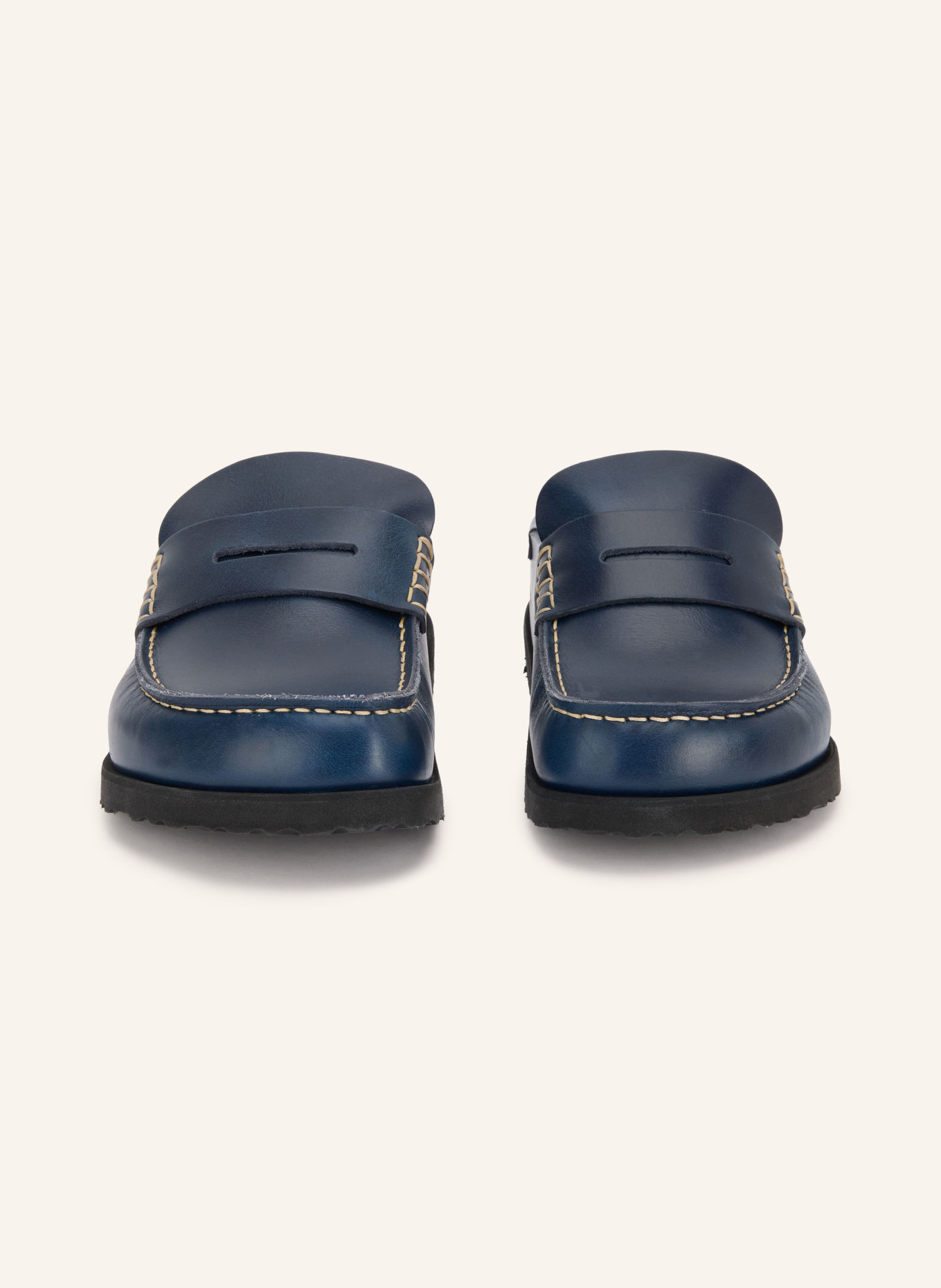 1774 BIRKENSTOCK Pennyloafer NAPLES: DONKERBLAUW