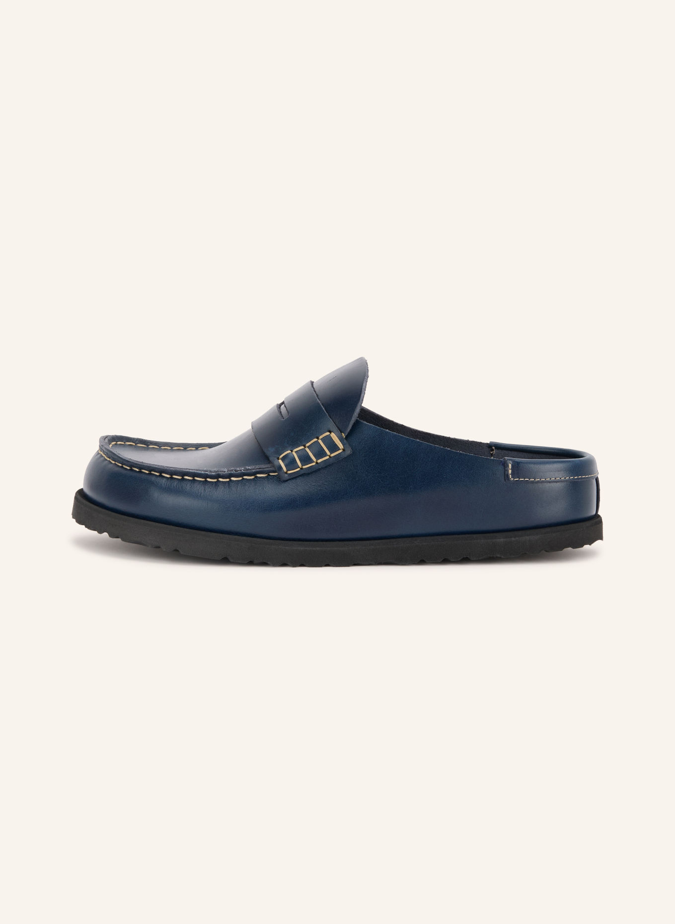 1774 BIRKENSTOCK Pennyloafer NAPLES: DONKERBLAUW