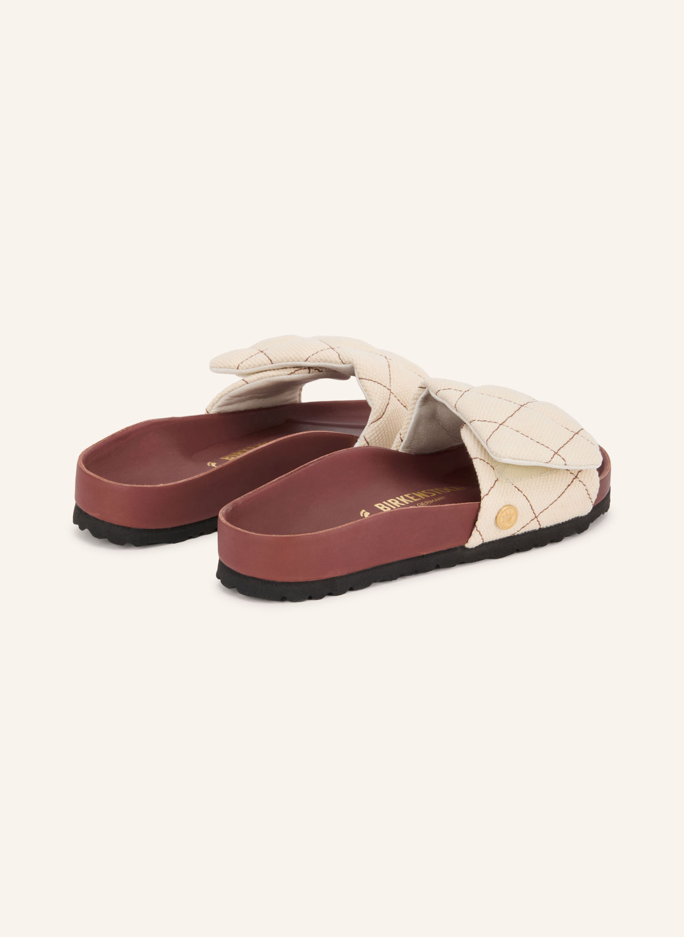 1774 BIRKENSTOCK Muiltjes SYLT PADDED 1774: CRÈME