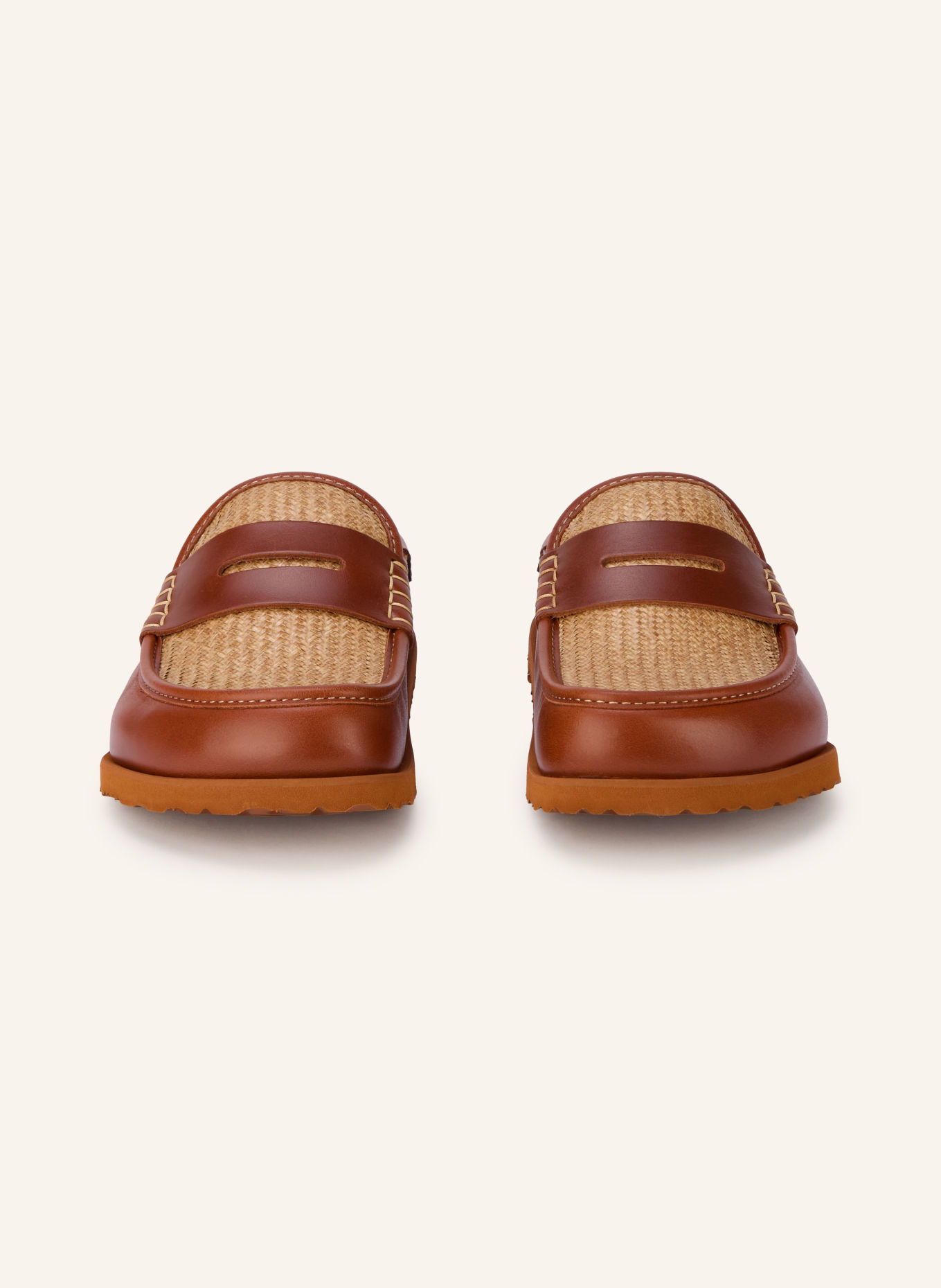 1774 BIRKENSTOCK Mule NAPLES WRAPPED RAFFIA: KONIAKOWY / ZŁOTY / BEŻOWY