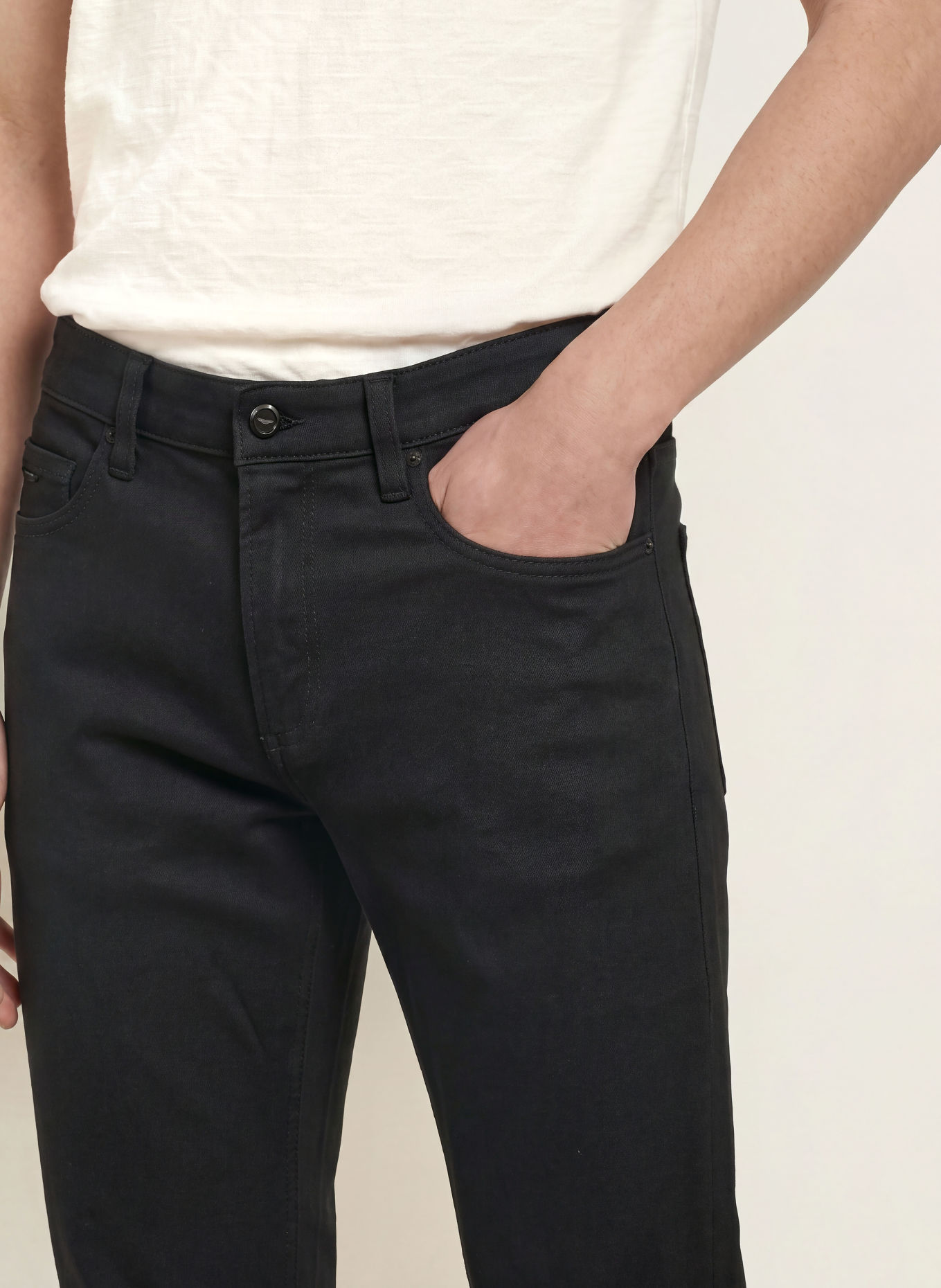 BOSS Jeans DELAWARE Slim Fit: 001 BLACK