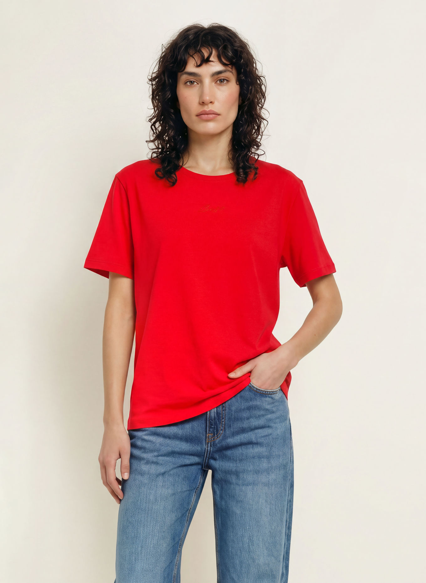 BOSS T-Shirt ELOVE: ROT