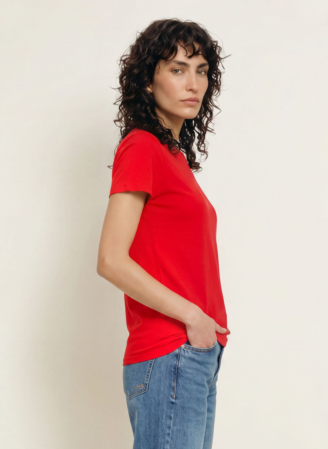 BOSS T-Shirt ELOVE: ROT