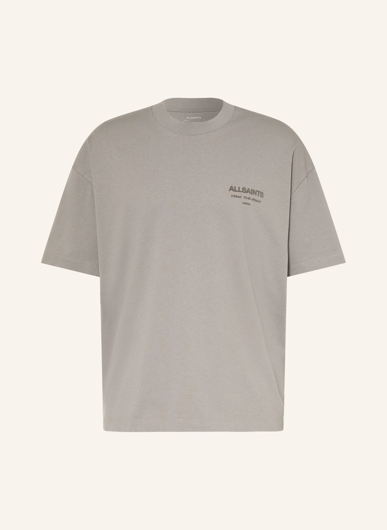 ALLSAINTS T-shirt XANDER: GRIJS
