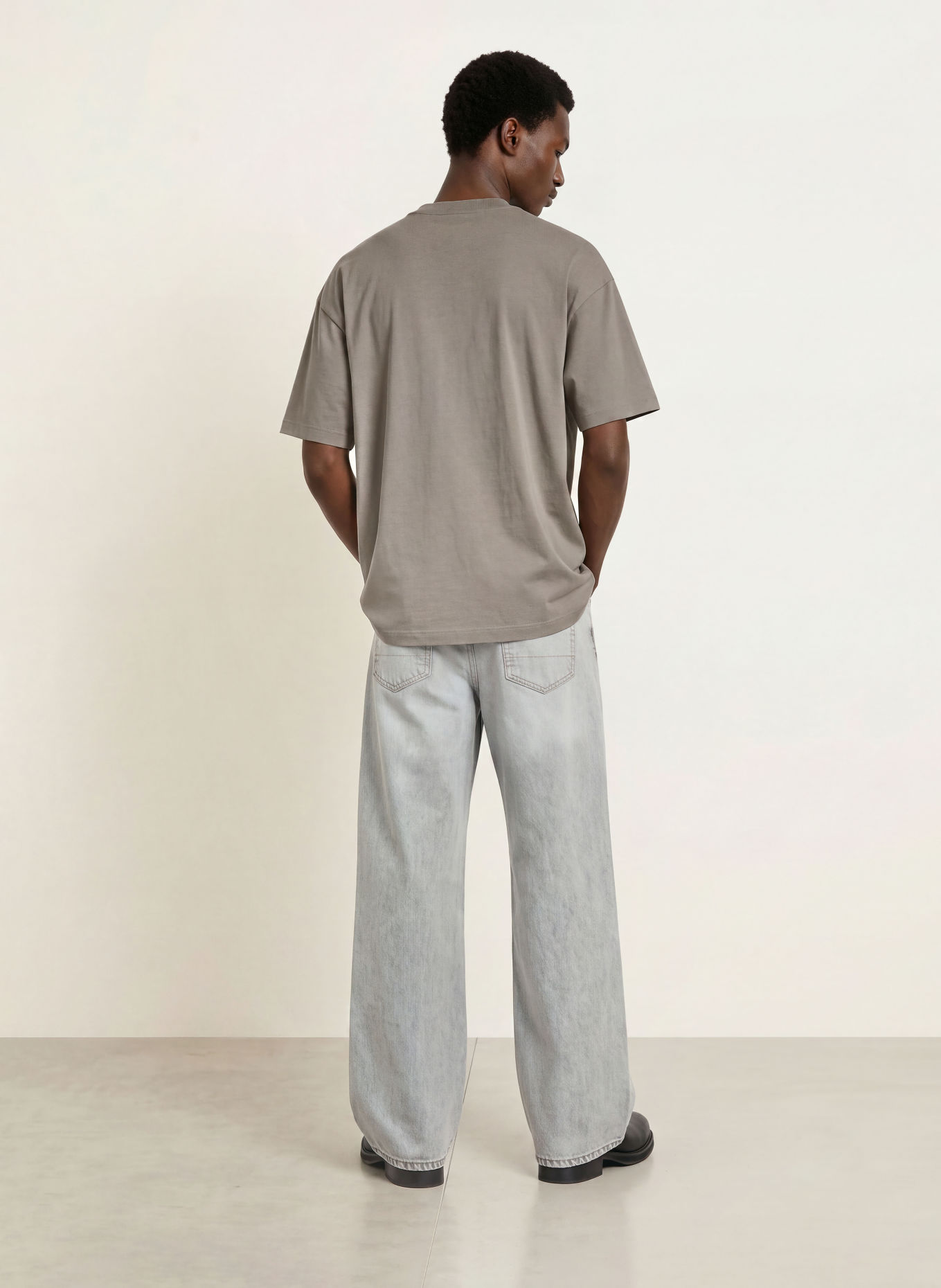 ALLSAINTS T-shirt XANDER: GRIJS
