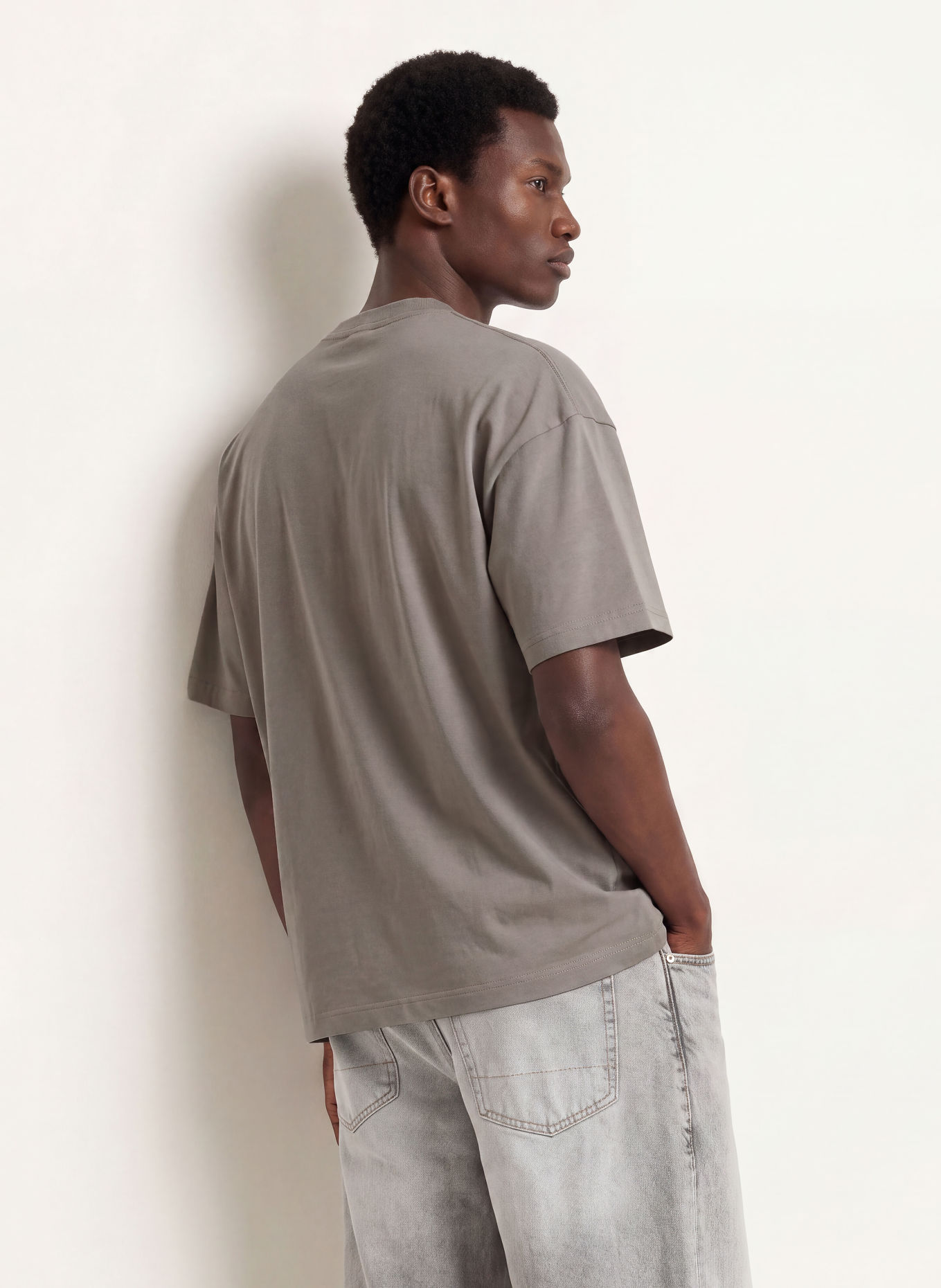 ALLSAINTS T-shirt XANDER: GRIJS