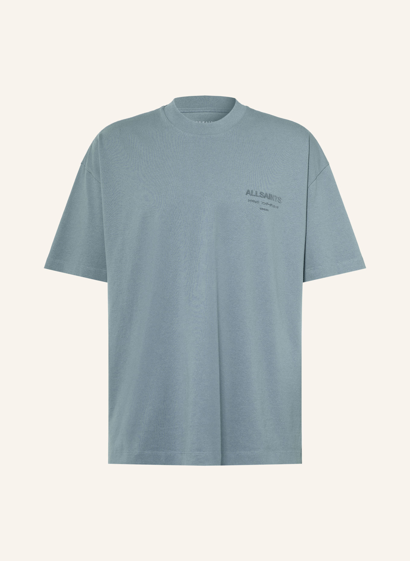 ALLSAINTS T-shirt XANDER: BLAUWGRIJS