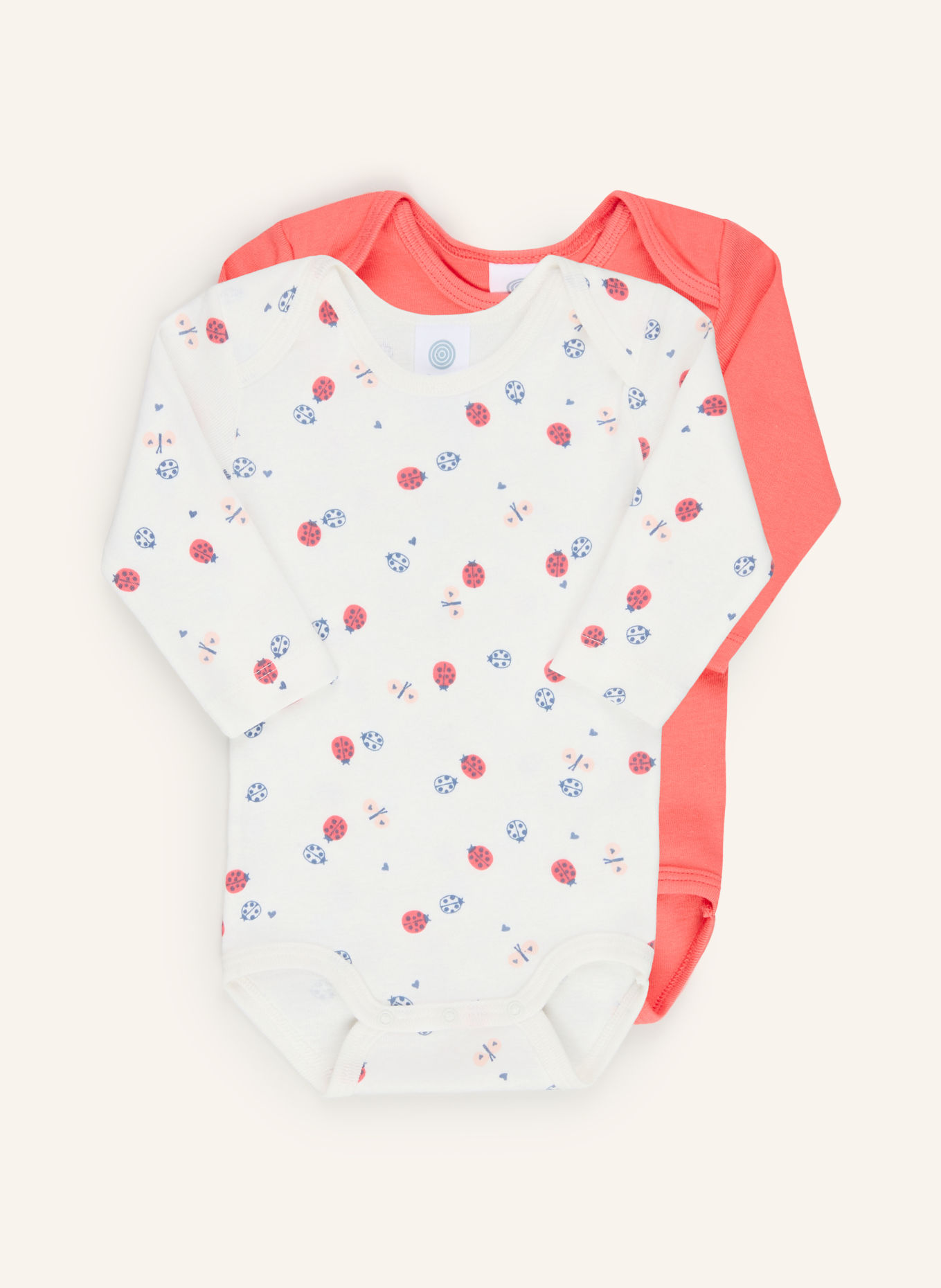 Sanetta Zestaw 2 body: POMARAŃCZOWY / BEŻOWY / BIAŁY