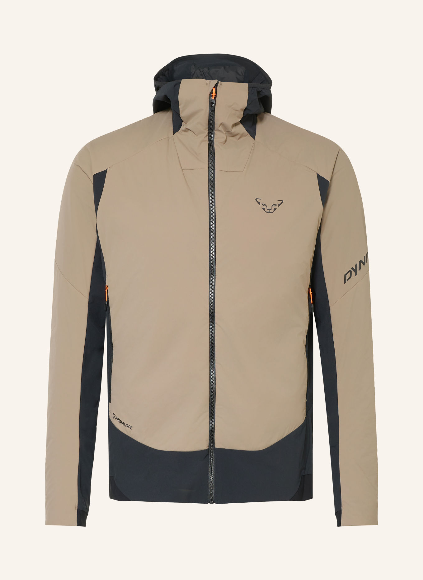 DYNAFIT Jacheta TRANSALPER PRIMALOFT®: CAMEL / NEGRU