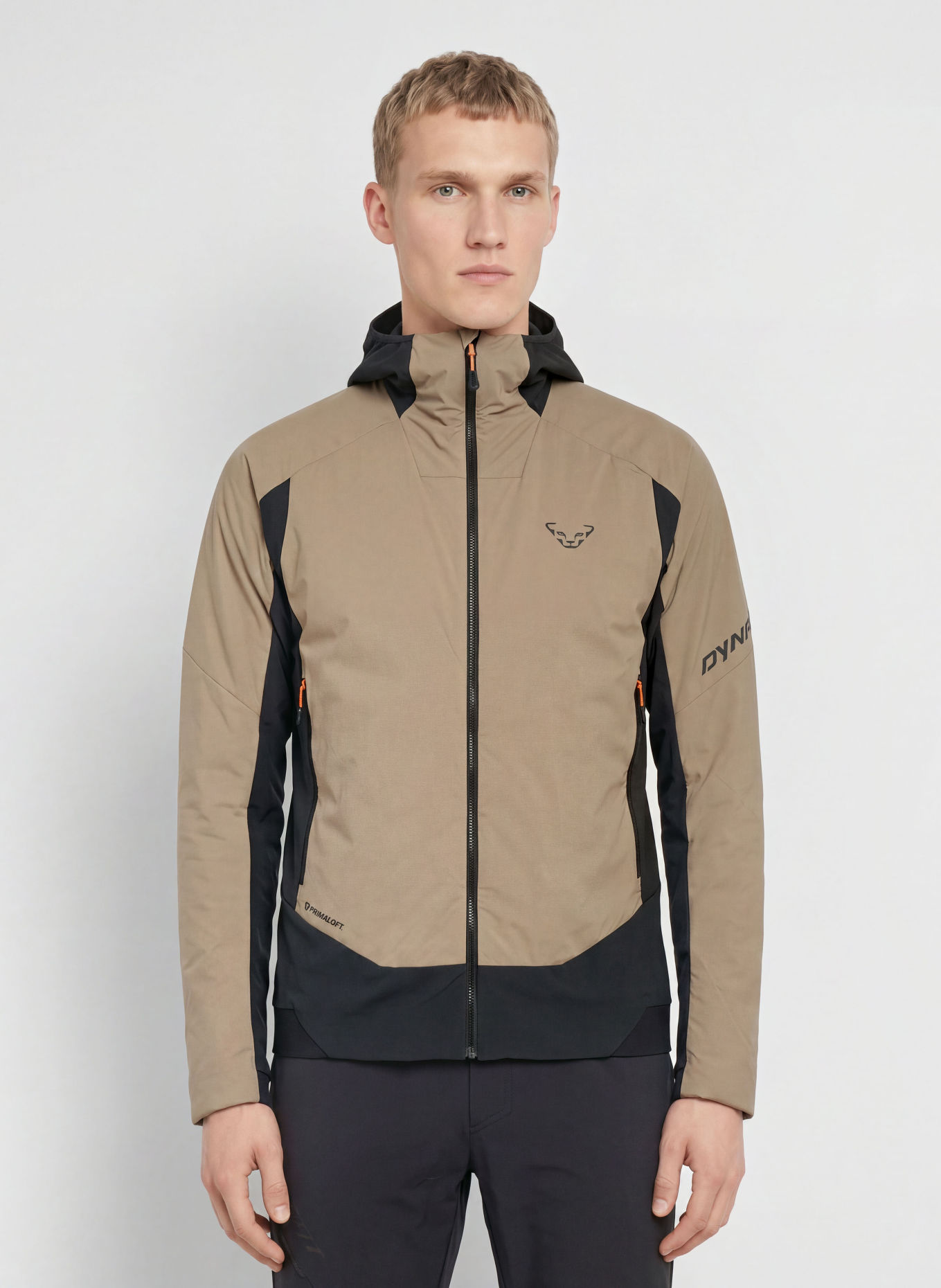 DYNAFIT Jacheta TRANSALPER PRIMALOFT®: CAMEL / NEGRU