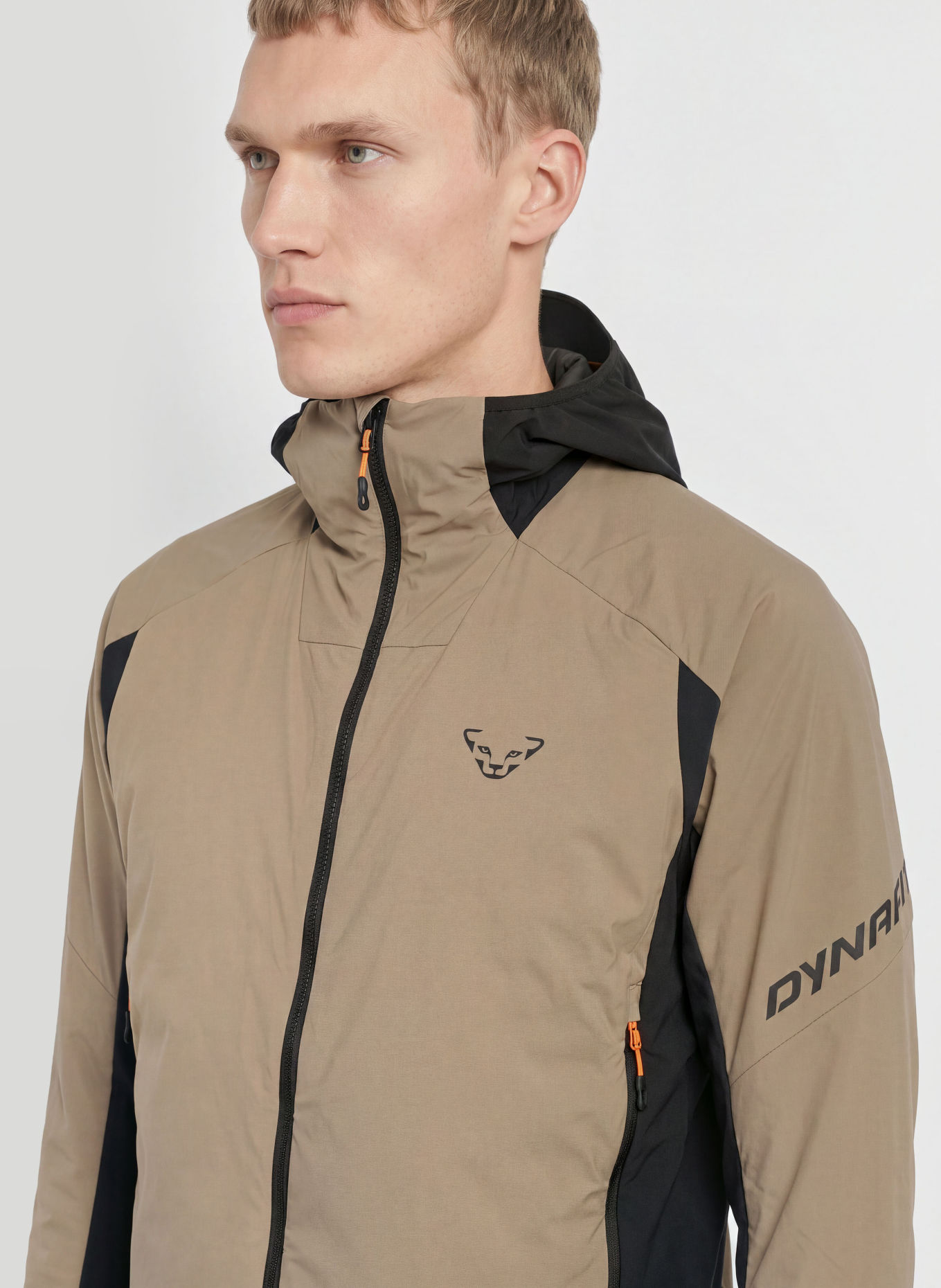 DYNAFIT Jacheta TRANSALPER PRIMALOFT®: CAMEL / NEGRU