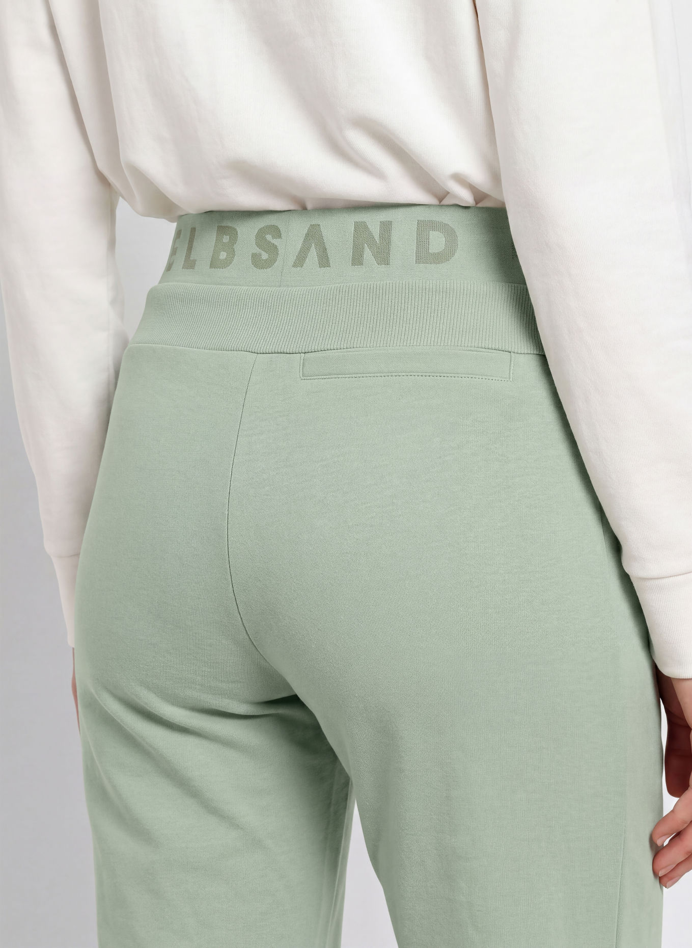 ELBSAND Joggingbroek BRINJA: LICHTGROEN