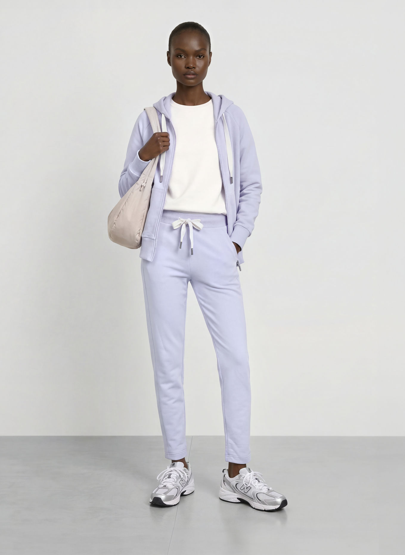 ELBSAND Sweatpants BRINJA: HELLLILA