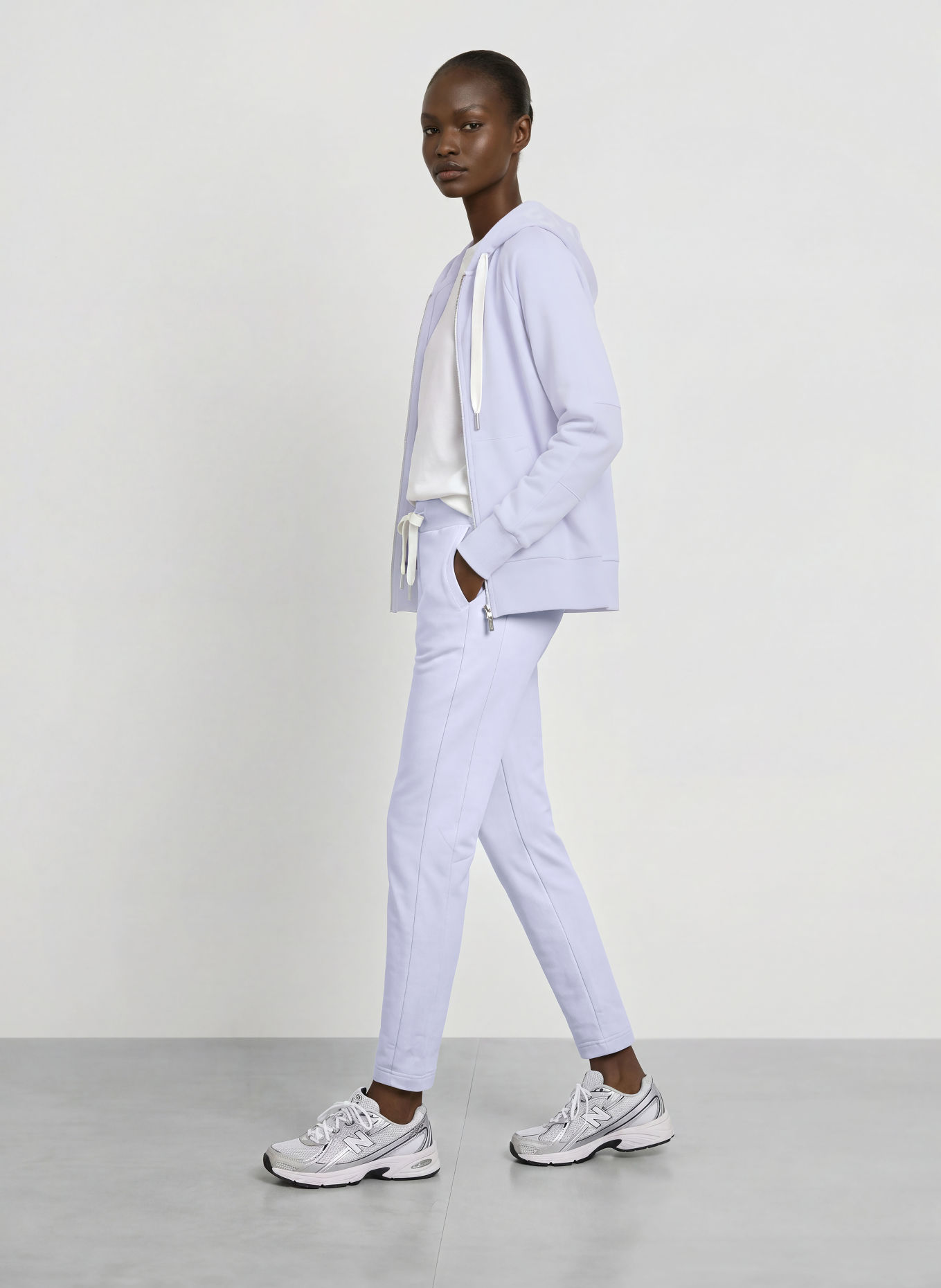ELBSAND Sweatpants BRINJA: HELLLILA