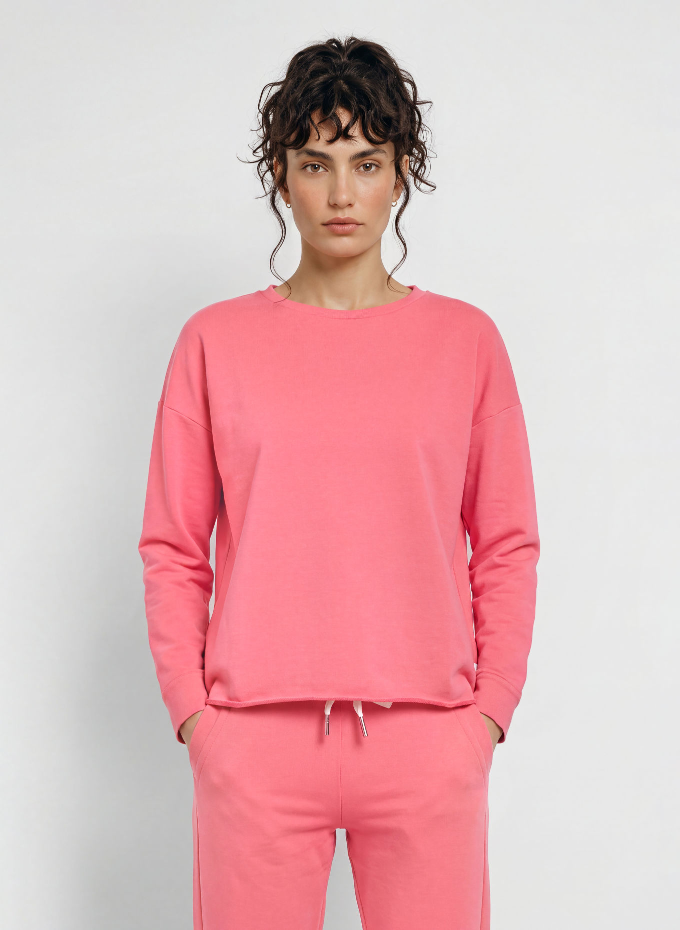 ELBSAND Sweatshirt RIANE: ROZE