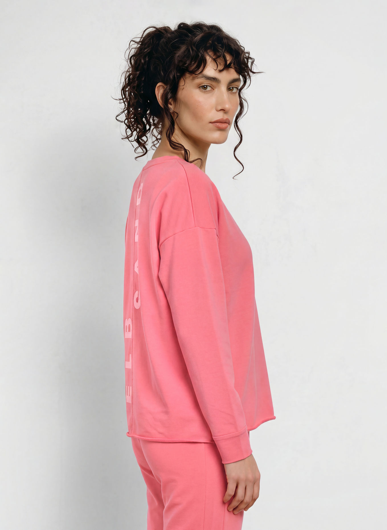 ELBSAND Sweatshirt RIANE: ROZE