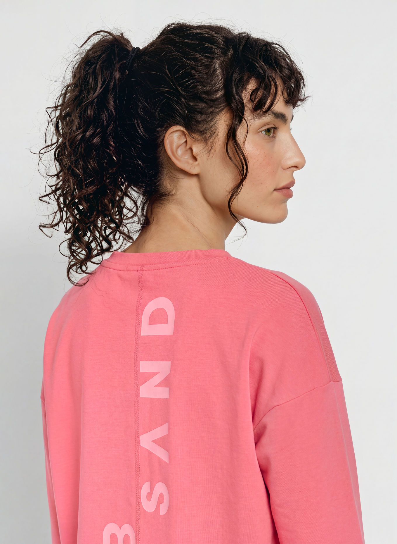 ELBSAND Sweatshirt RIANE: ROZE