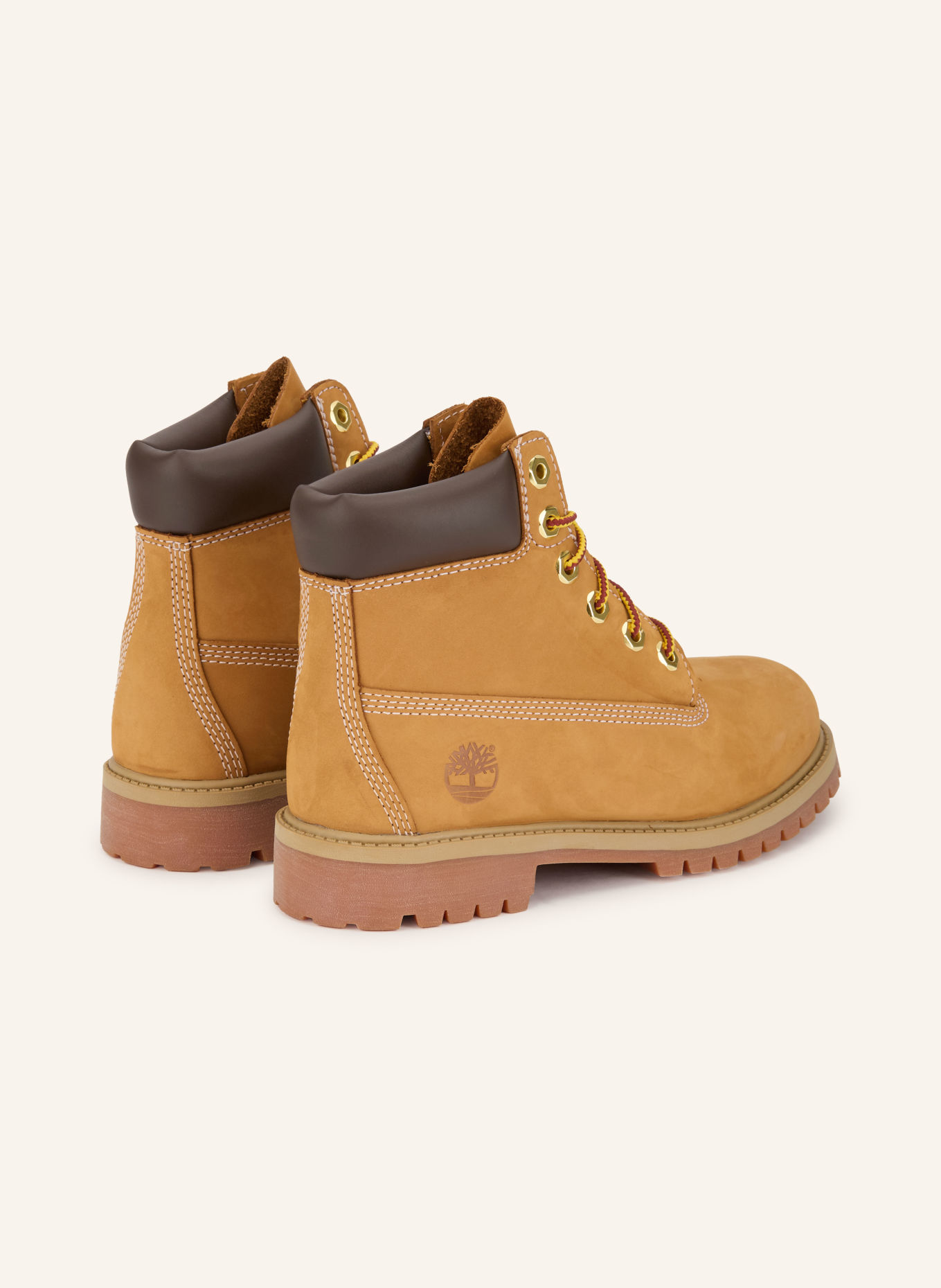 Timberland Schnürboots 6 INCH PREMIUM: CAMEL / DUNKELBRAUN