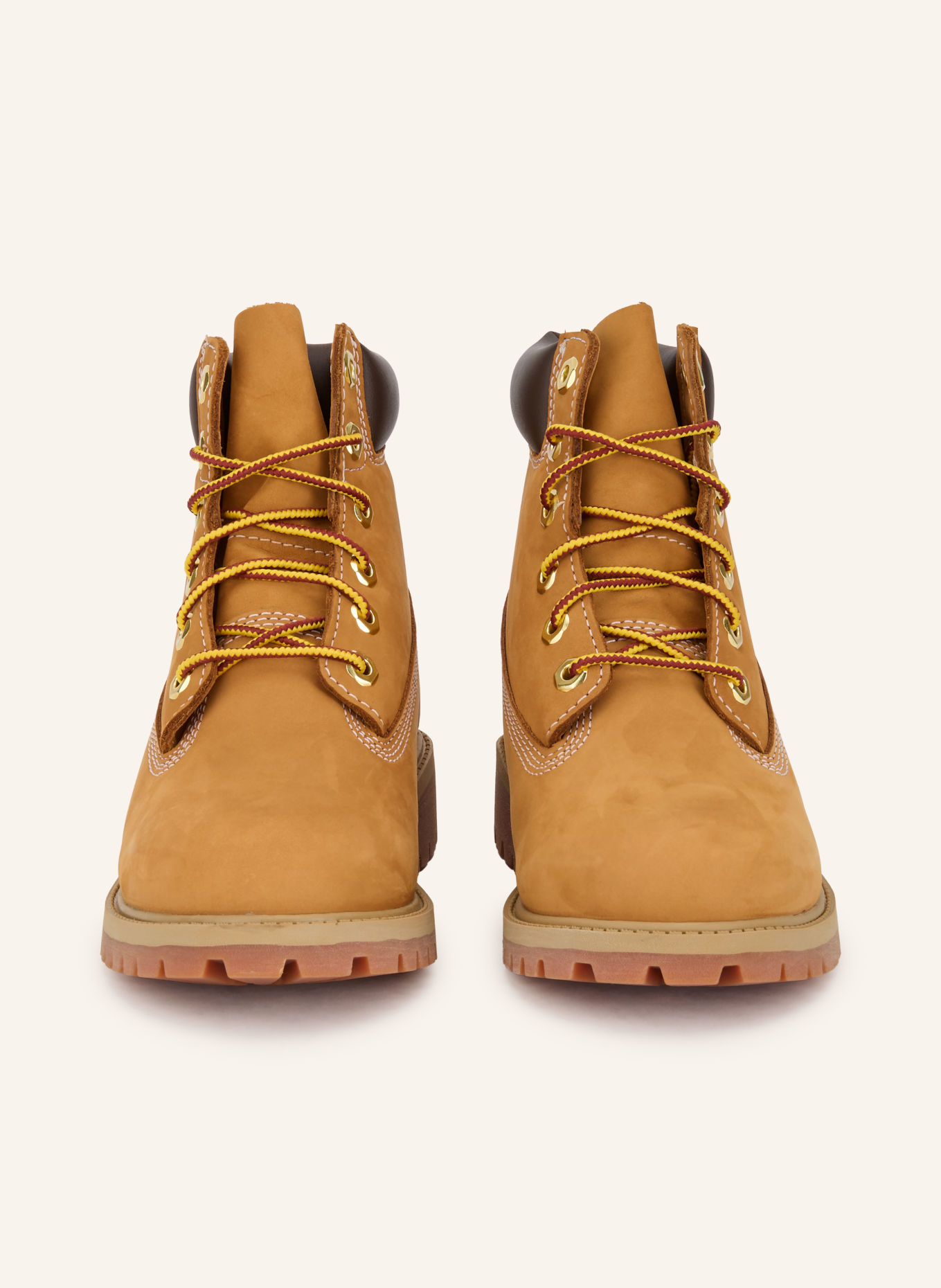 Timberland Schnürboots 6 INCH PREMIUM: CAMEL / DUNKELBRAUN