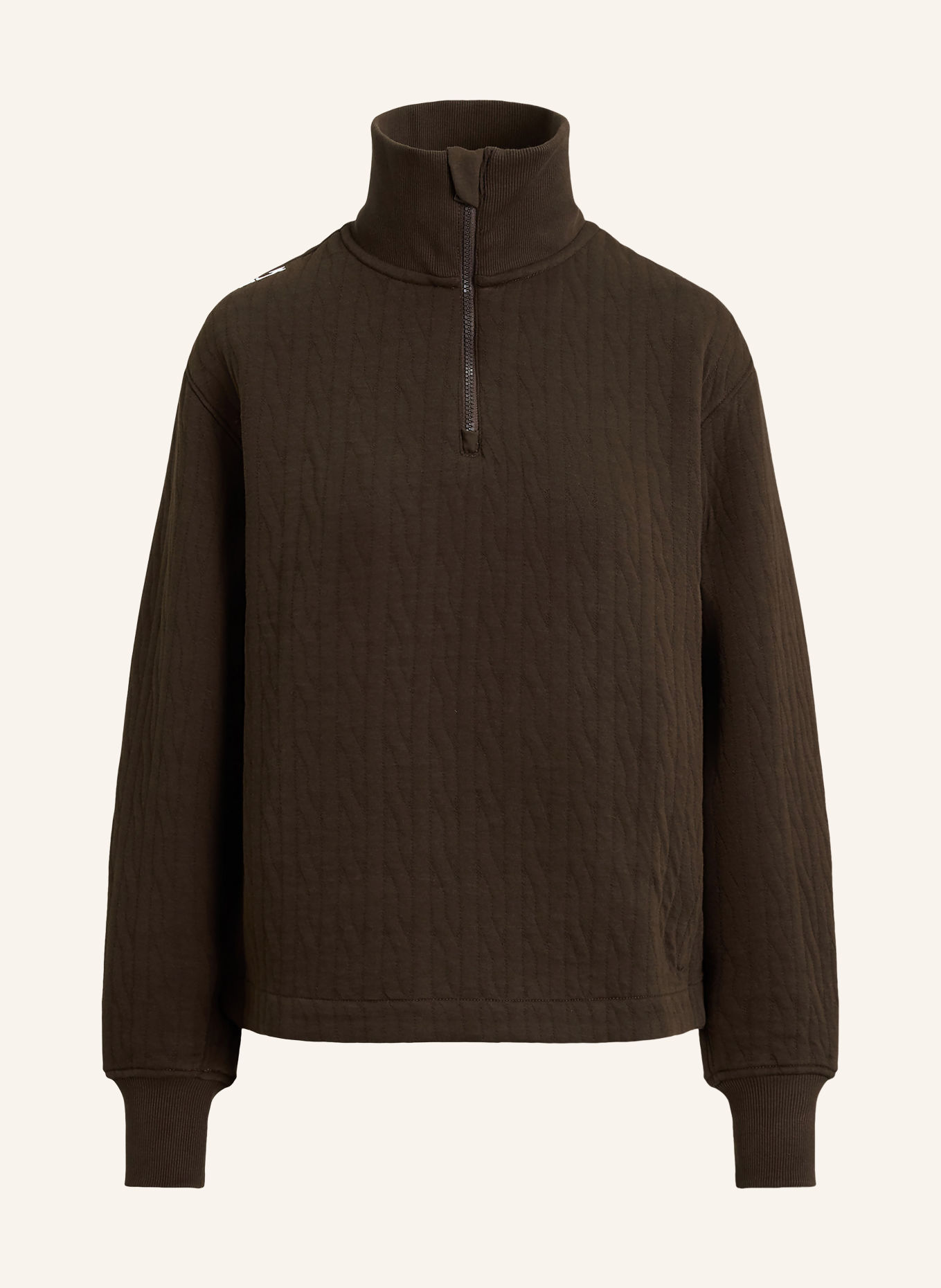 RLX RALPH LAUREN Sweat-Troyer: BRAUN