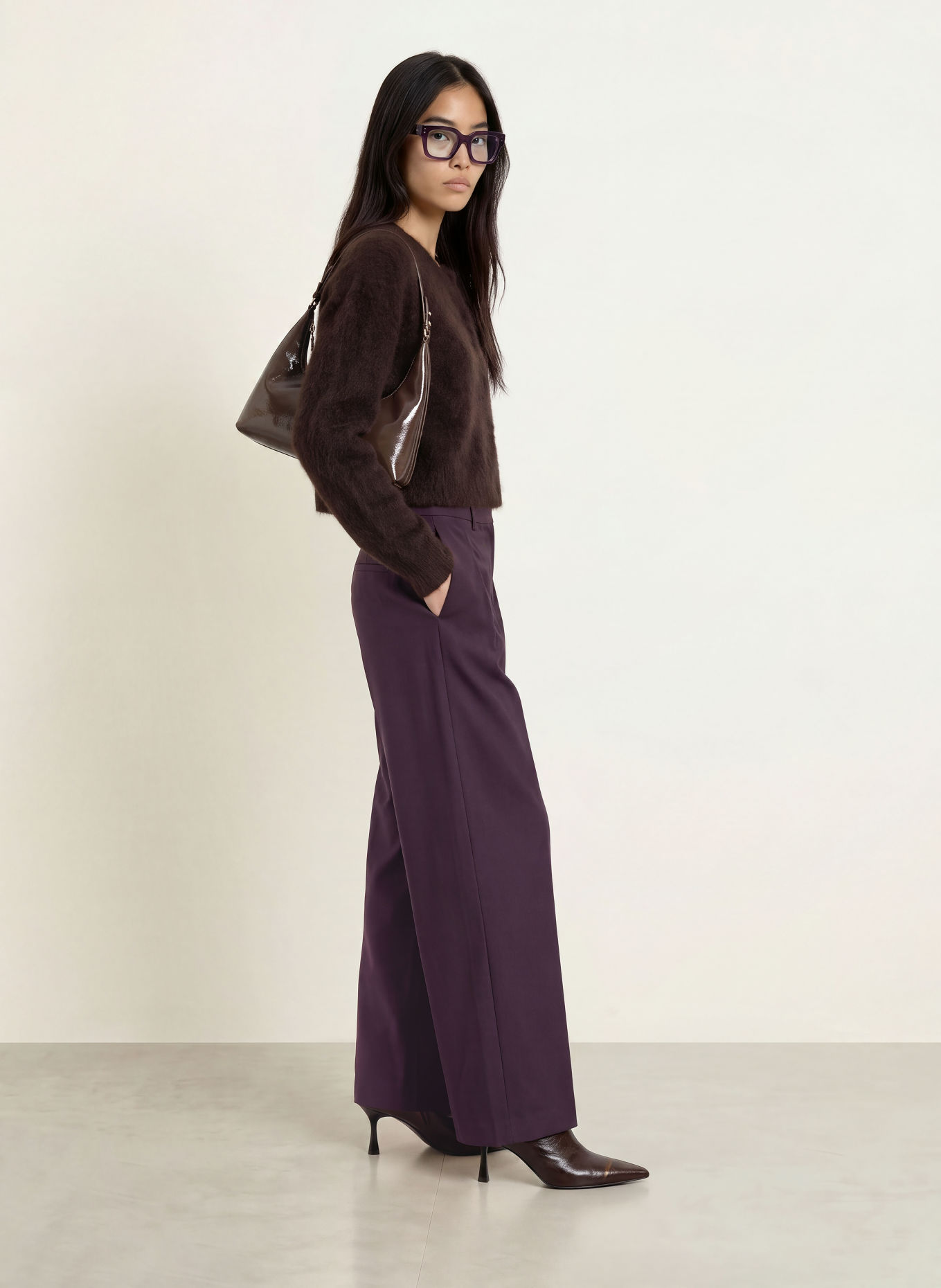 GESTUZ Marlenehose GZSCHANY: FUCHSIA