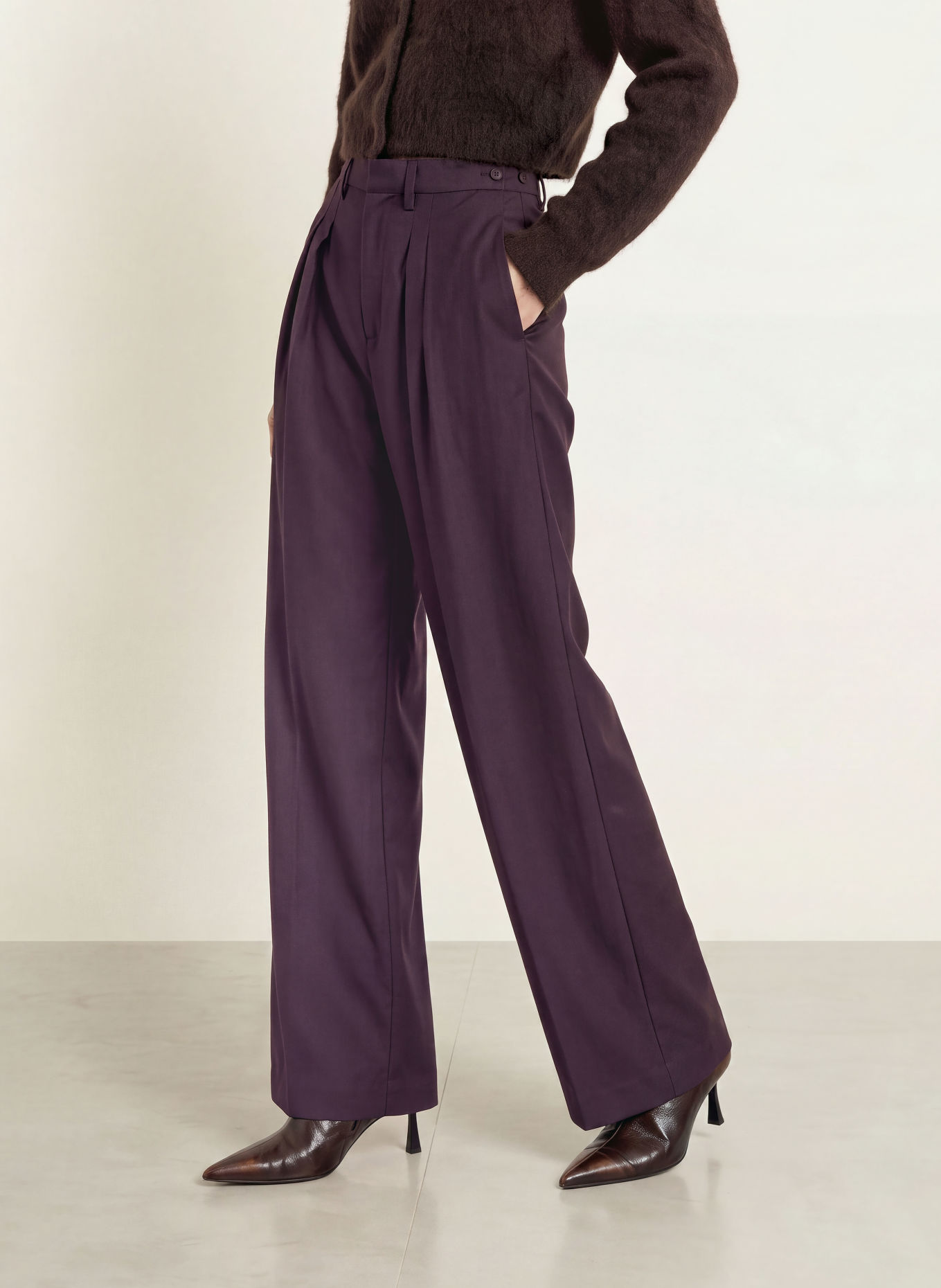 GESTUZ Marlenehose GZSCHANY: FUCHSIA